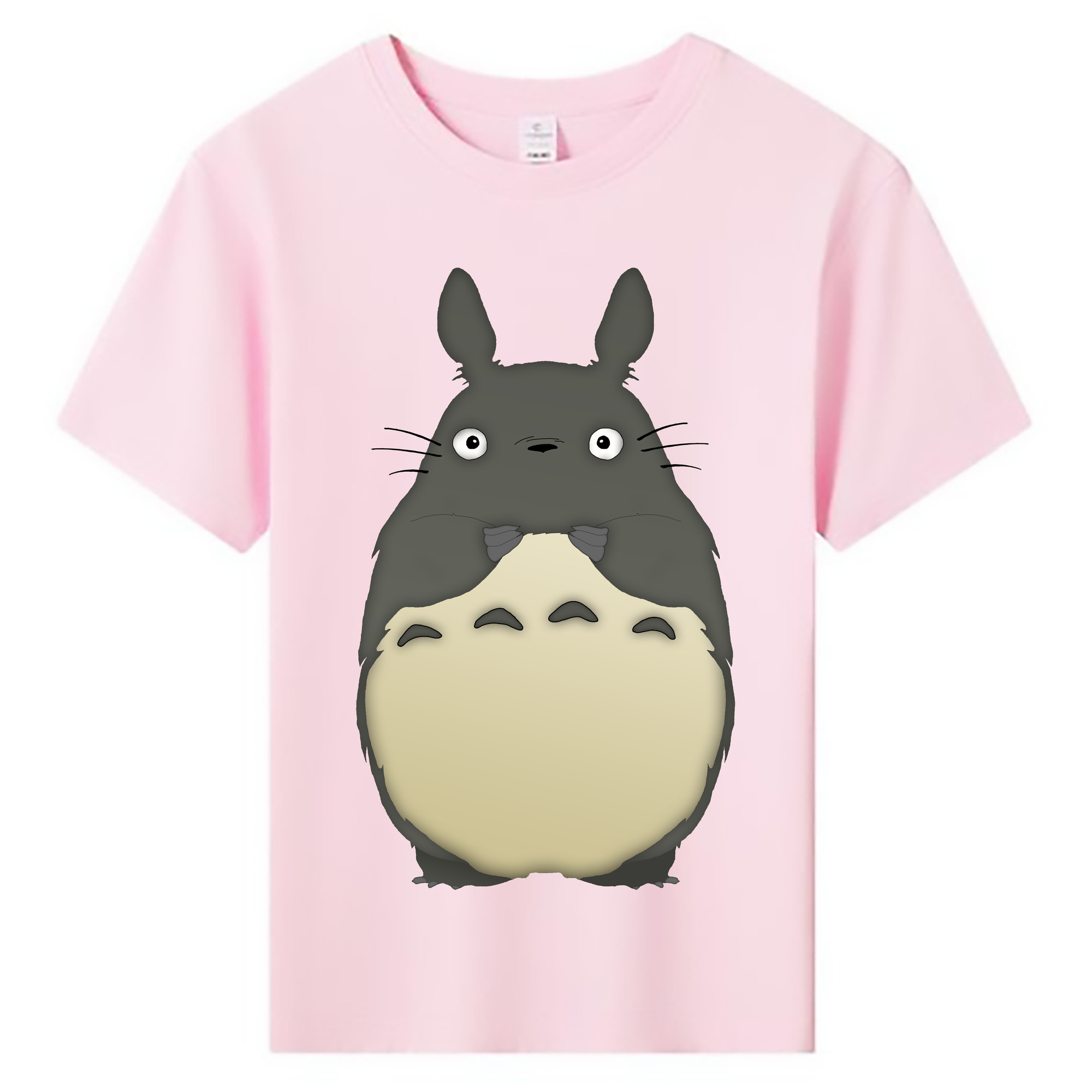 （画像用） となりのトトロ 草壁メイ 草壁サツキ My Neighbor Totoro Satsuki Kusakabe Mei Kusakabe 綿100％キッズTシャツ（フロントプリント）