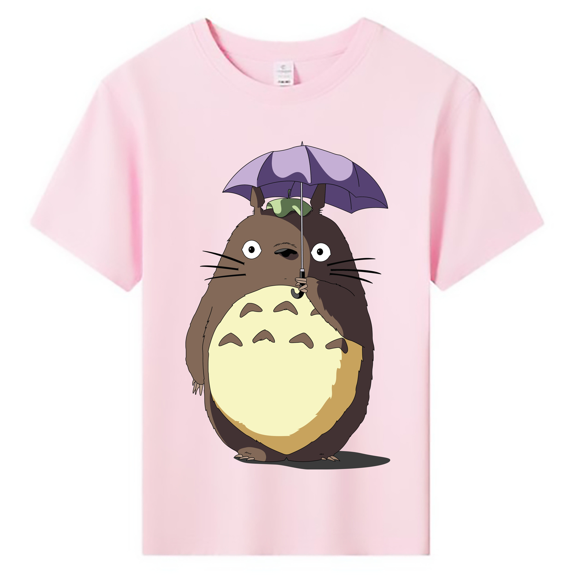 （画像用） となりのトトロ 草壁メイ 草壁サツキ My Neighbor Totoro Satsuki Kusakabe Mei Kusakabe 綿100％キッズTシャツ（フロントプリント）