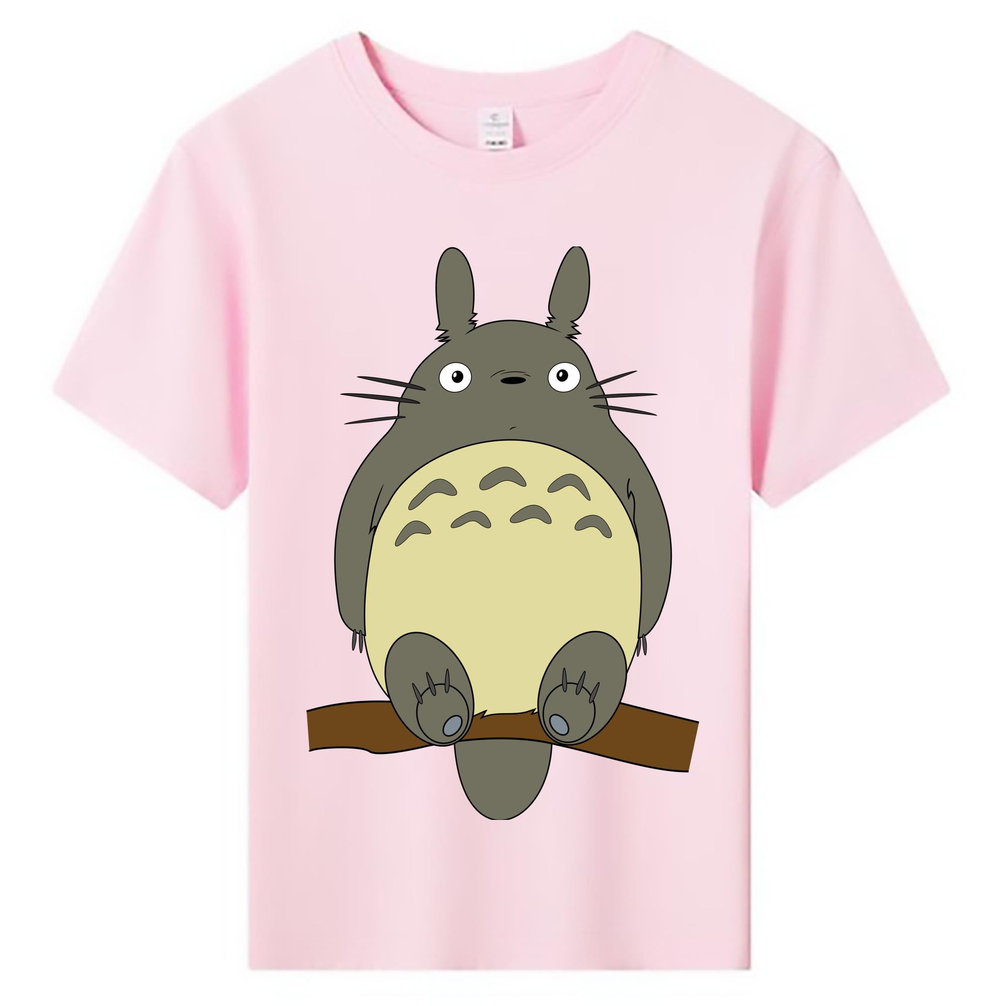 （画像用） となりのトトロ 草壁メイ 草壁サツキ My Neighbor Totoro Satsuki Kusakabe Mei Kusakabe 綿100％キッズTシャツ（フロントプリント）
