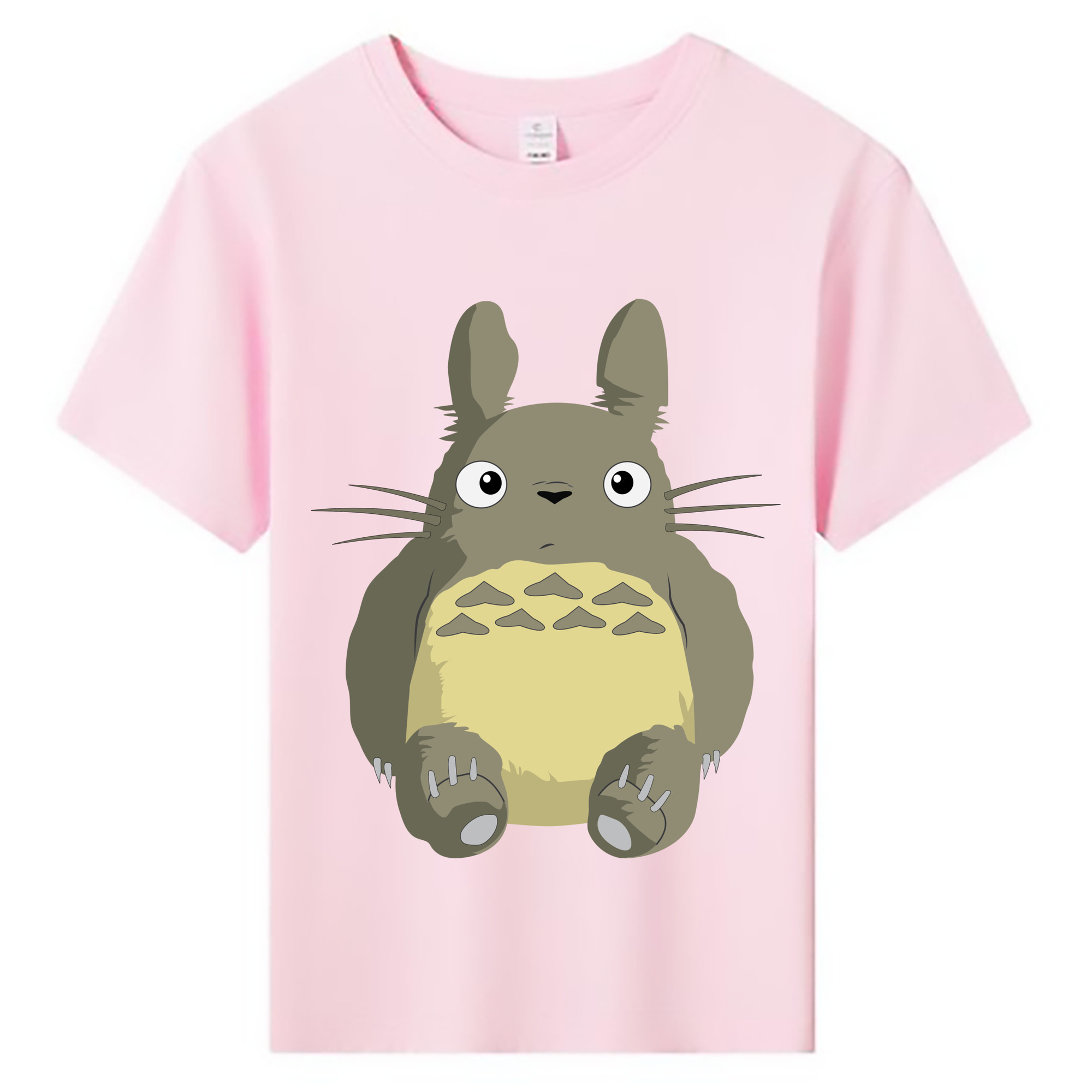（画像用） となりのトトロ 草壁メイ 草壁サツキ My Neighbor Totoro Satsuki Kusakabe Mei Kusakabe 綿100％キッズTシャツ（フロントプリント）