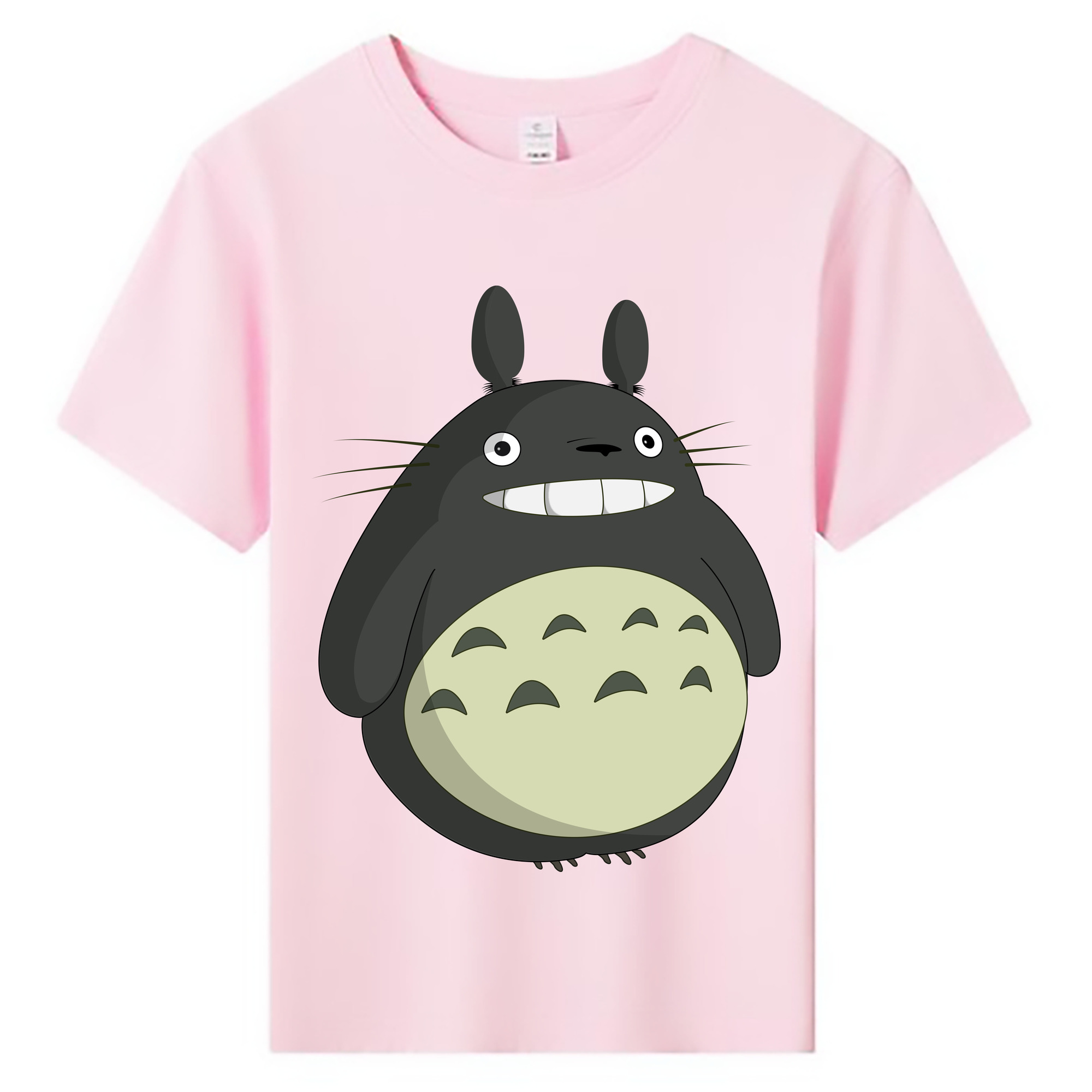 （画像用） となりのトトロ 草壁メイ 草壁サツキ My Neighbor Totoro Satsuki Kusakabe Mei Kusakabe 綿100％キッズTシャツ（フロントプリント）