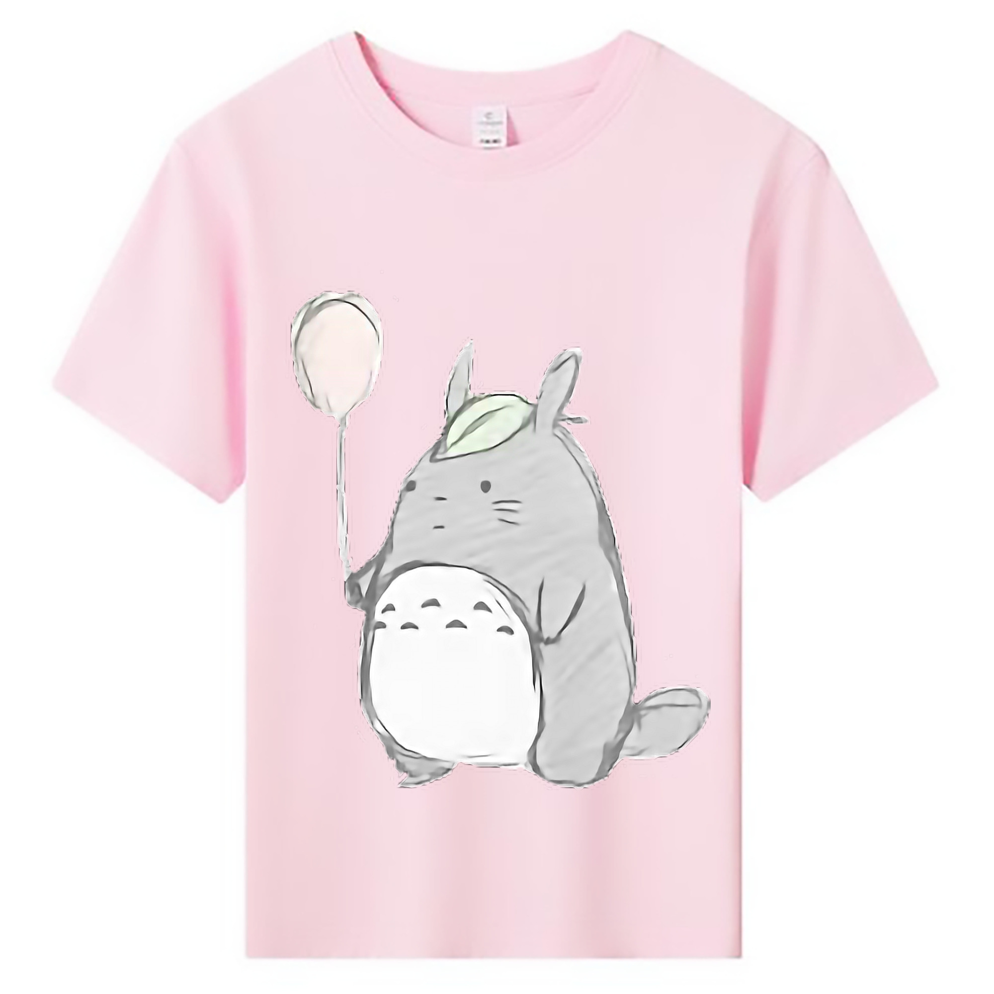 （画像用） となりのトトロ 草壁メイ 草壁サツキ My Neighbor Totoro Satsuki Kusakabe Mei Kusakabe 綿100％キッズTシャツ（フロントプリント）
