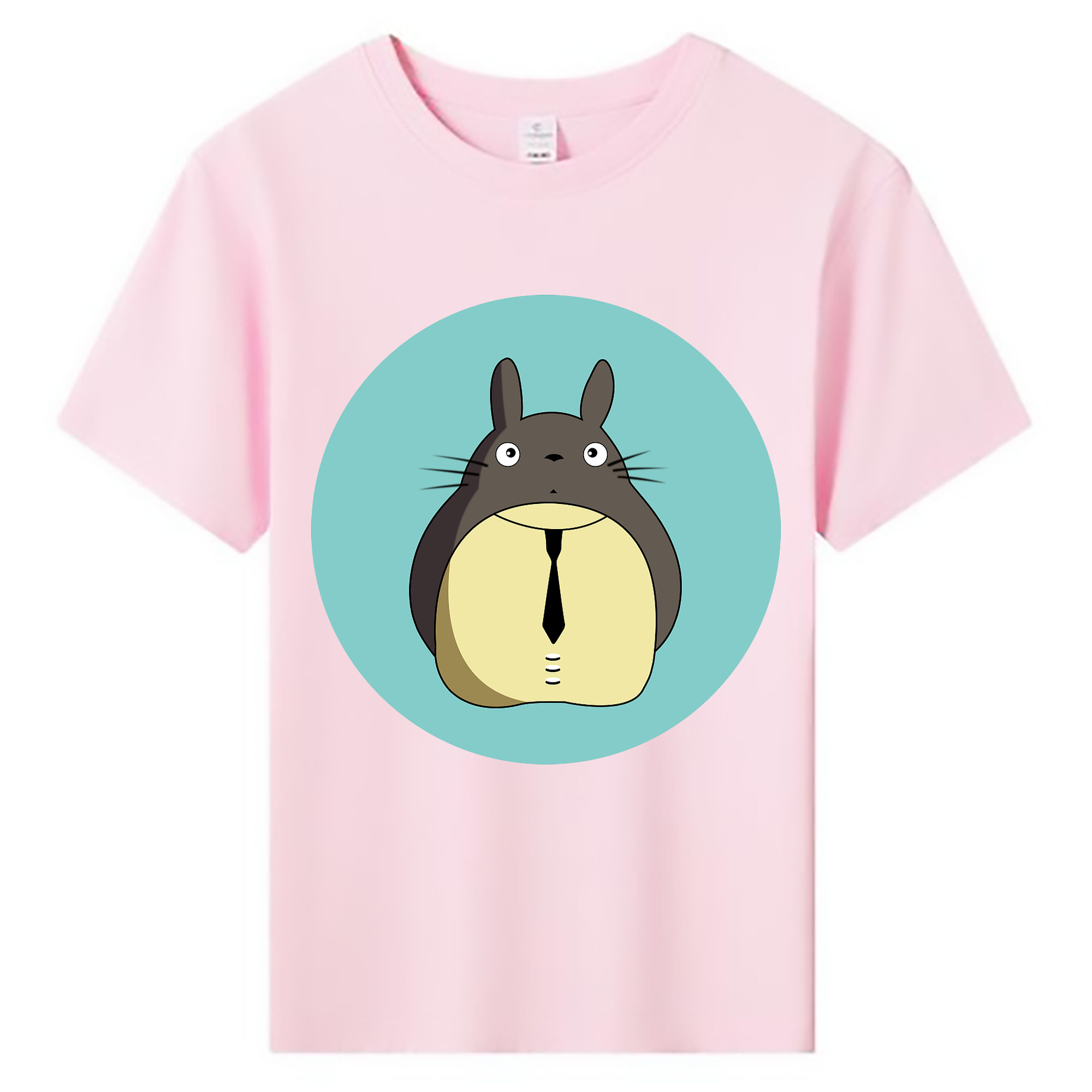（画像用） となりのトトロ 草壁メイ 草壁サツキ My Neighbor Totoro Satsuki Kusakabe Mei Kusakabe 綿100％キッズTシャツ（フロントプリント）