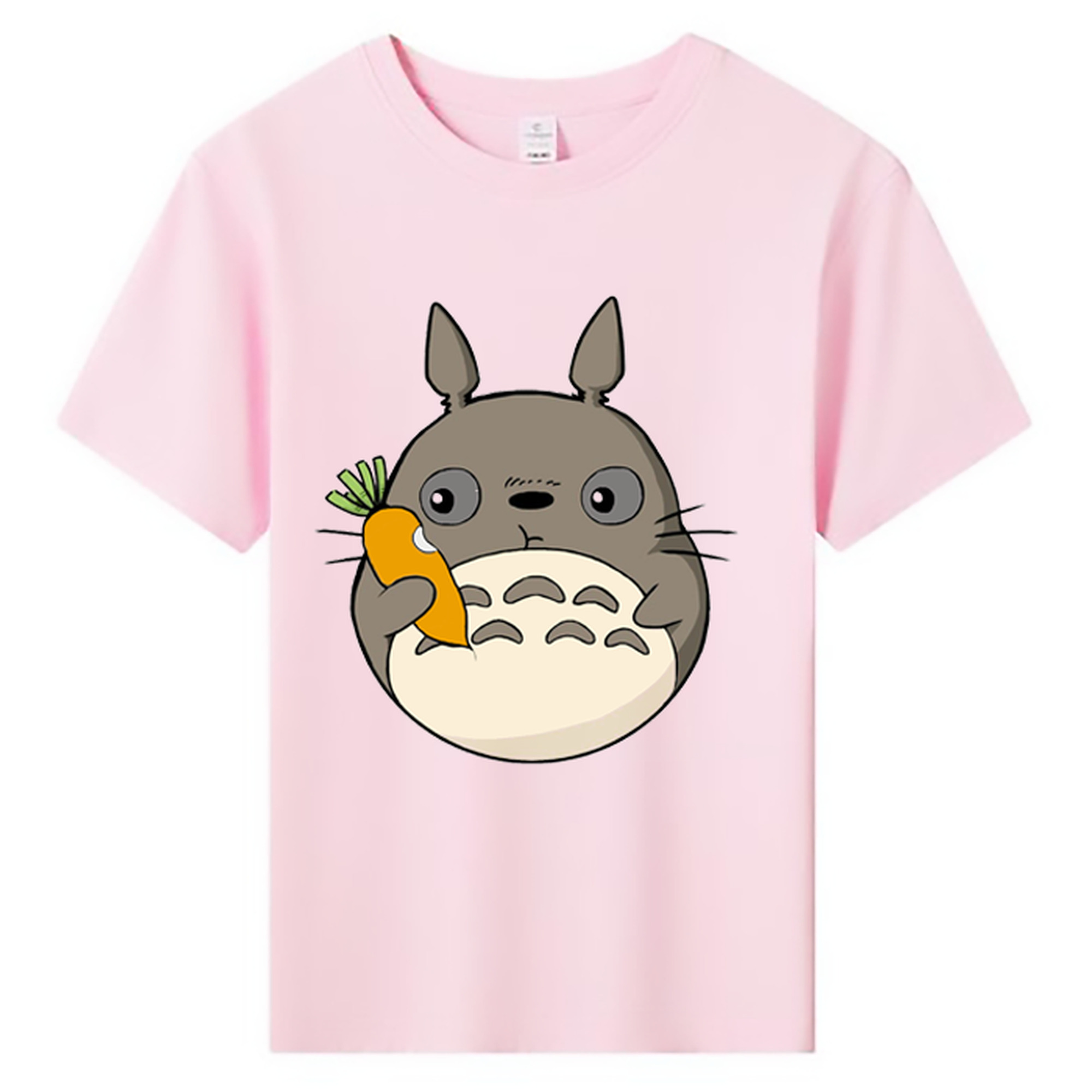 （画像用） となりのトトロ 草壁メイ 草壁サツキ My Neighbor Totoro Satsuki Kusakabe Mei Kusakabe 綿100％キッズTシャツ（フロントプリント）