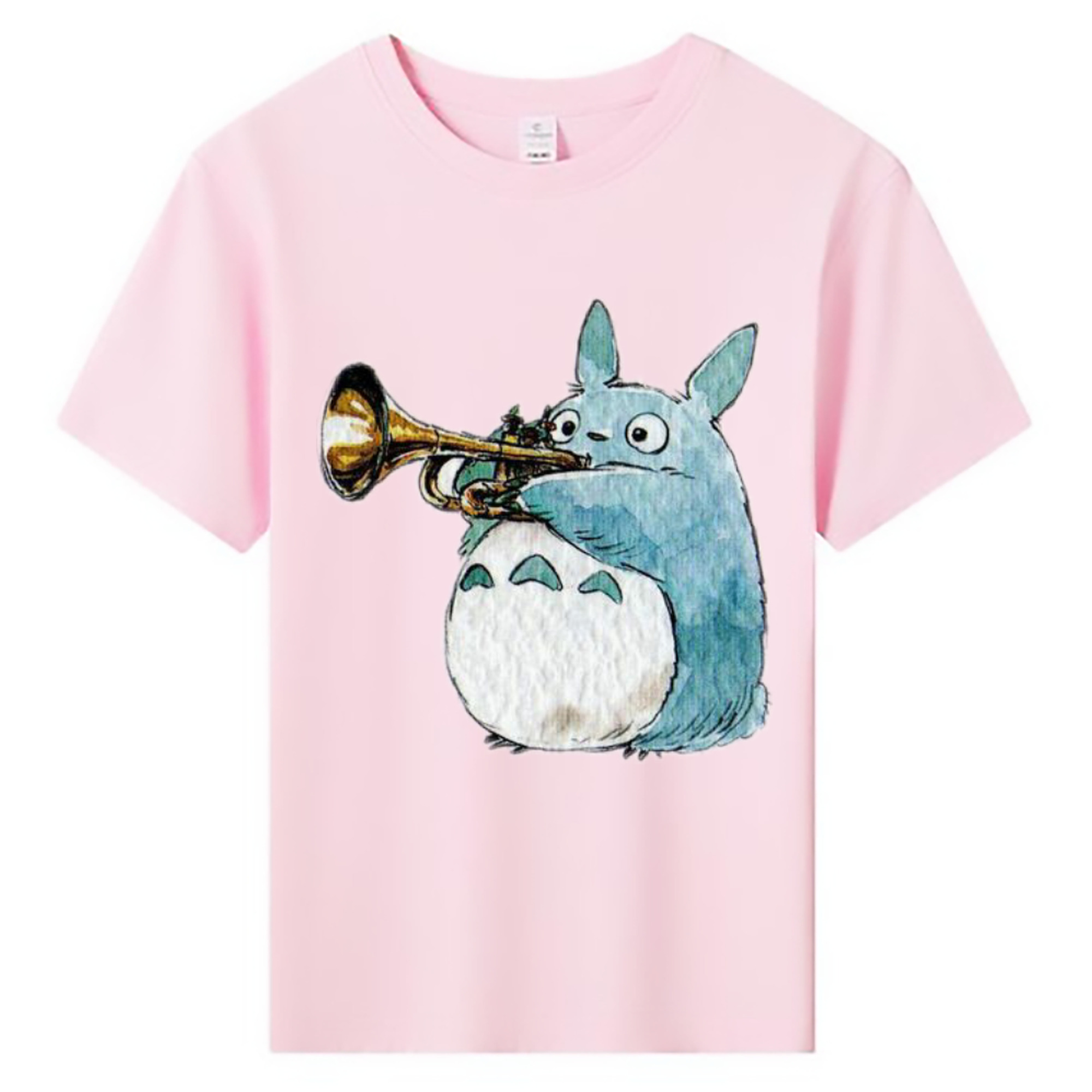 （画像用） となりのトトロ 草壁メイ 草壁サツキ My Neighbor Totoro Satsuki Kusakabe Mei Kusakabe 綿100％キッズTシャツ（フロントプリント）