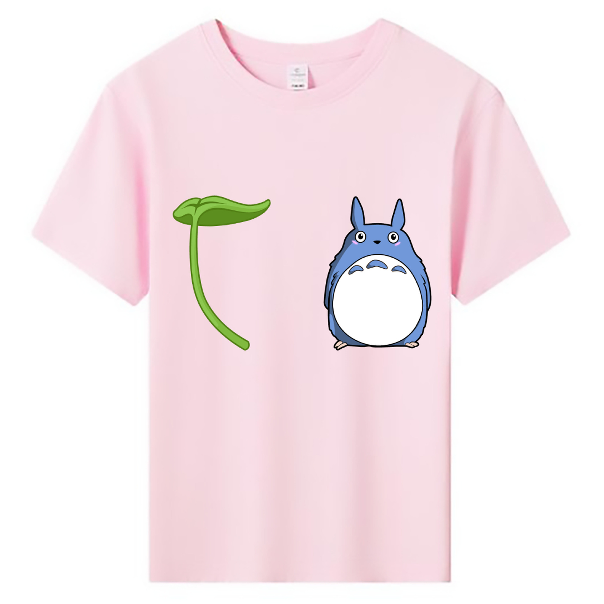 （画像用） となりのトトロ 草壁メイ 草壁サツキ My Neighbor Totoro Satsuki Kusakabe Mei Kusakabe 綿100％キッズTシャツ（フロントプリント）