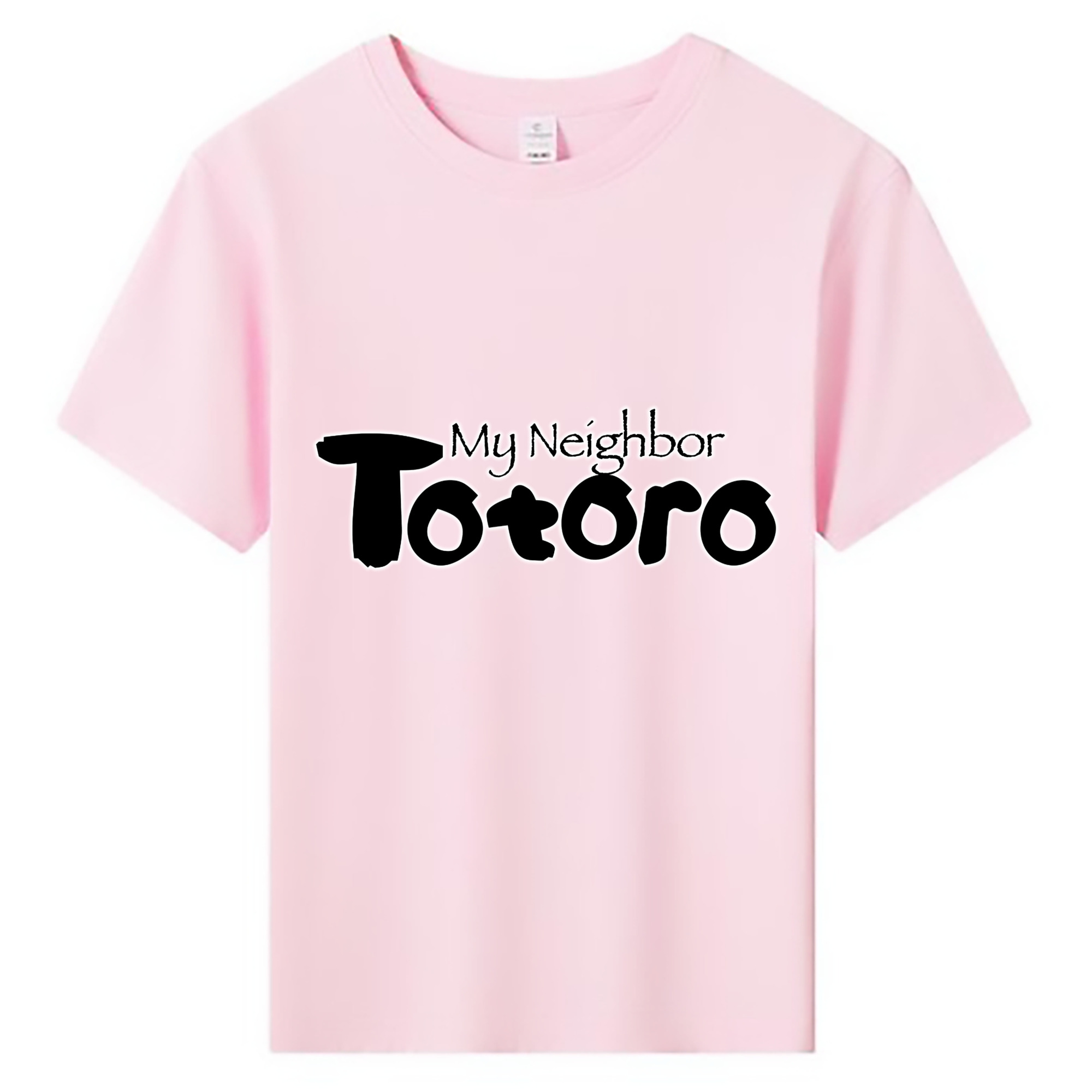 （画像用） となりのトトロ 草壁メイ 草壁サツキ My Neighbor Totoro Satsuki Kusakabe Mei Kusakabe 綿100％キッズTシャツ（フロントプリント）