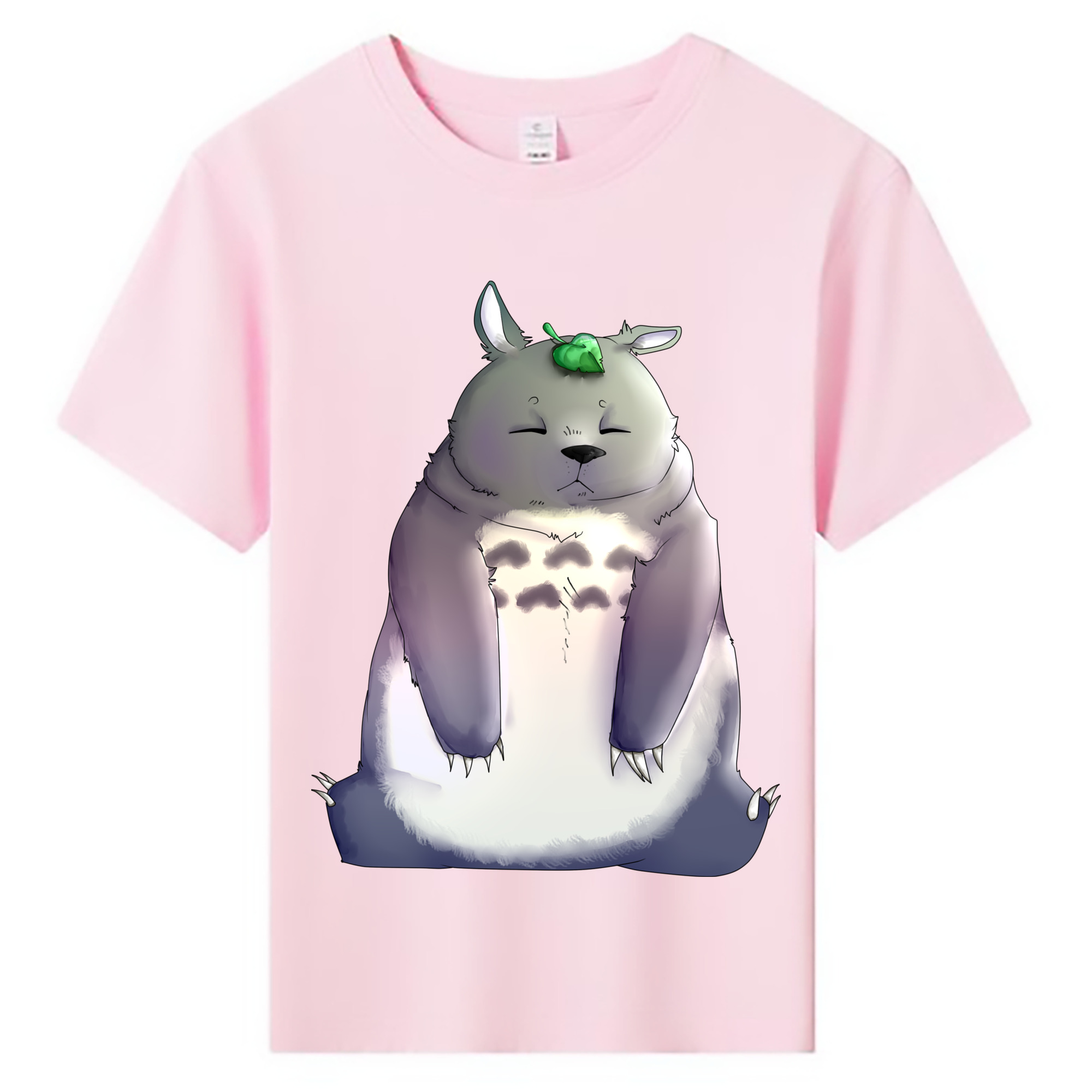 （画像用） となりのトトロ 草壁メイ 草壁サツキ My Neighbor Totoro Satsuki Kusakabe Mei Kusakabe 綿100％キッズTシャツ（フロントプリント）