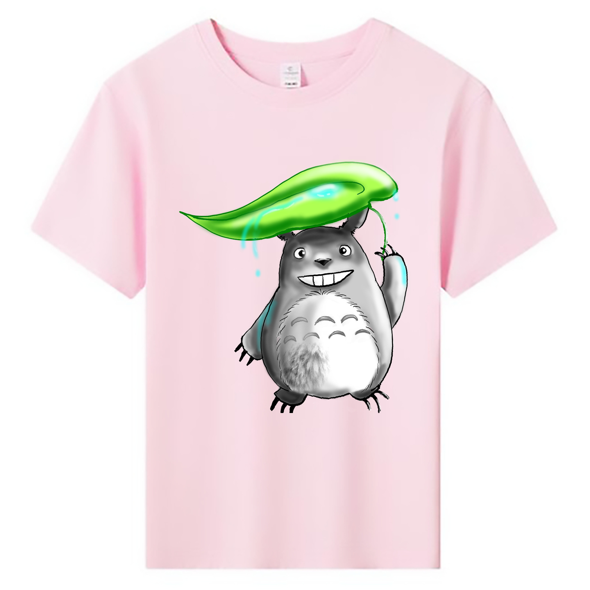 （画像用） となりのトトロ 草壁メイ 草壁サツキ My Neighbor Totoro Satsuki Kusakabe Mei Kusakabe 綿100％キッズTシャツ（フロントプリント）