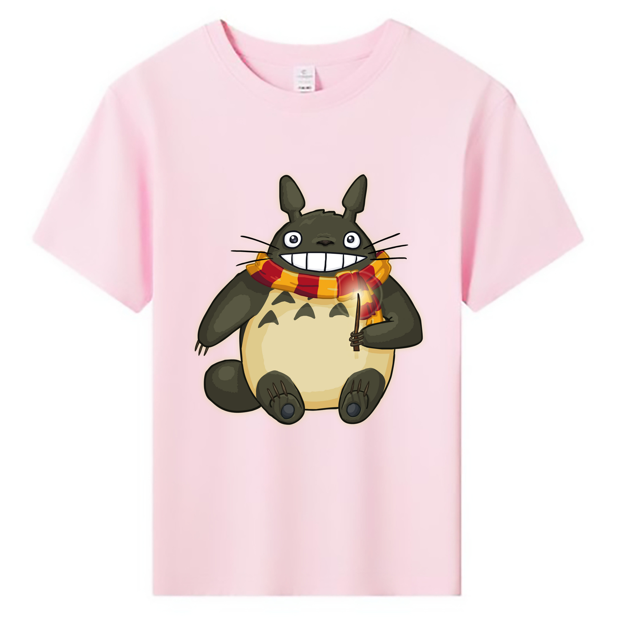 （画像用） となりのトトロ 草壁メイ 草壁サツキ My Neighbor Totoro Satsuki Kusakabe Mei Kusakabe 綿100％キッズTシャツ（フロントプリント）