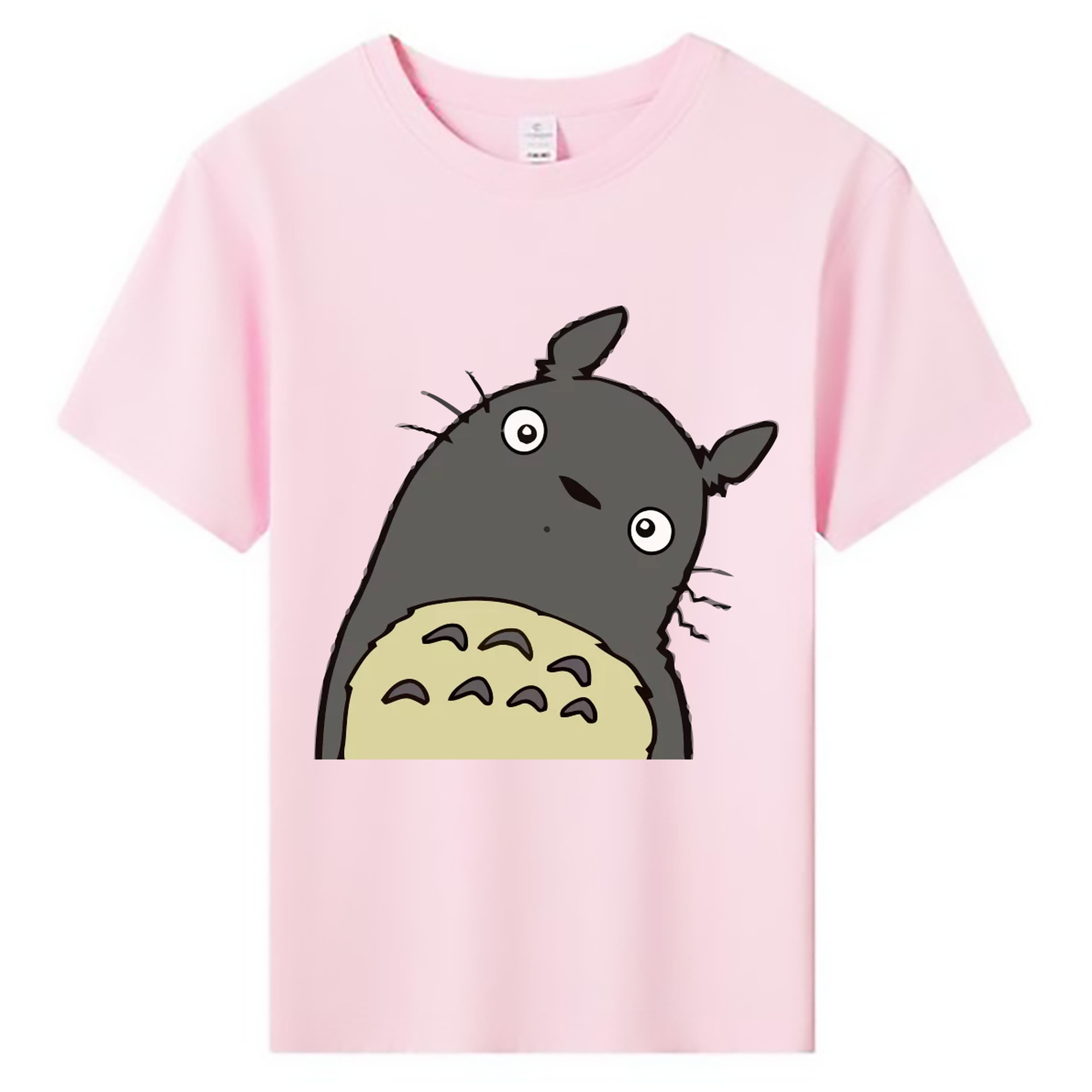 （画像用） となりのトトロ 草壁メイ 草壁サツキ My Neighbor Totoro Satsuki Kusakabe Mei Kusakabe 綿100％キッズTシャツ（フロントプリント）