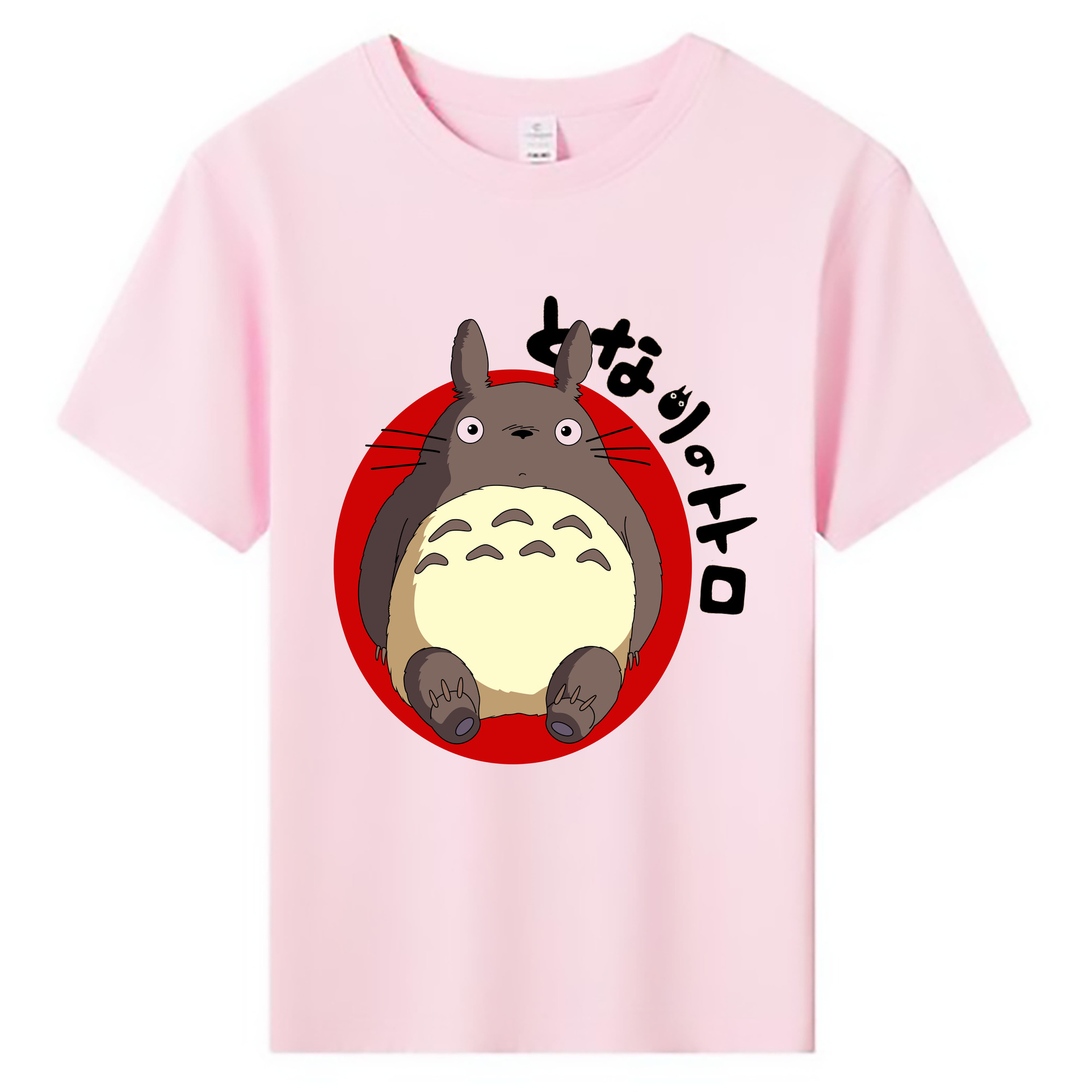 （画像用） となりのトトロ 草壁メイ 草壁サツキ My Neighbor Totoro Satsuki Kusakabe Mei Kusakabe 綿100％キッズTシャツ（フロントプリント）