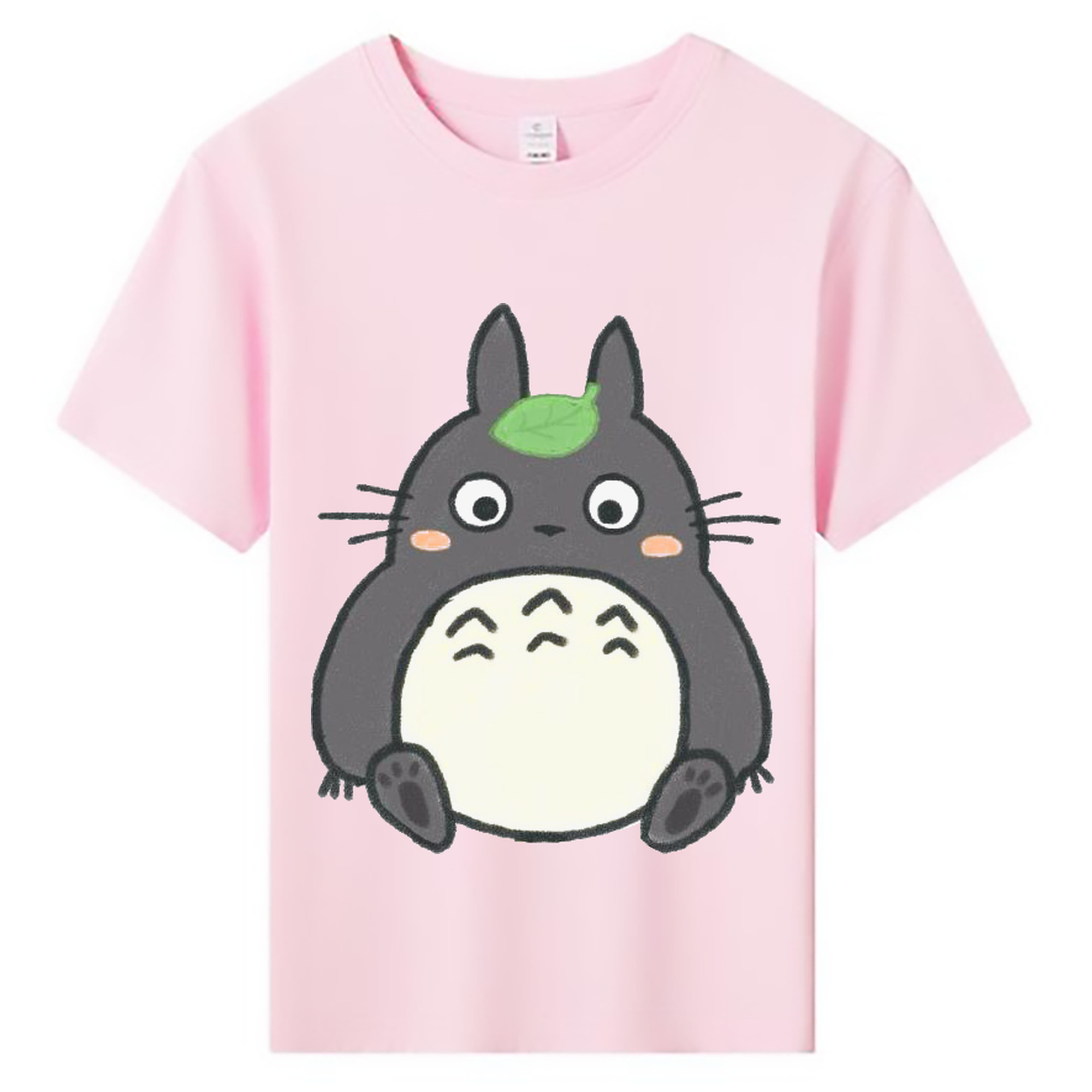 （画像用） となりのトトロ 草壁メイ 草壁サツキ My Neighbor Totoro Satsuki Kusakabe Mei Kusakabe 綿100％キッズTシャツ（フロントプリント）