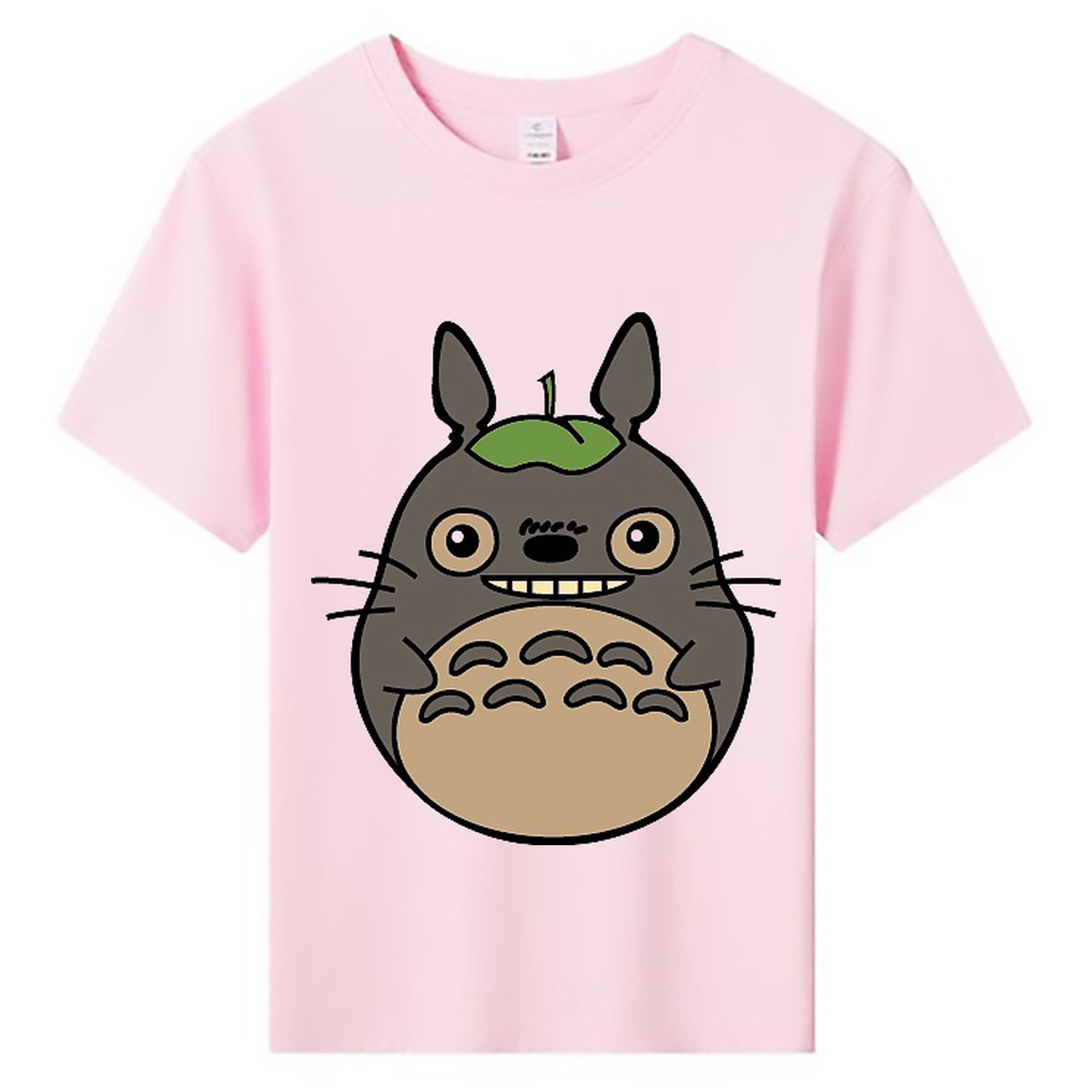 （画像用） となりのトトロ 草壁メイ 草壁サツキ My Neighbor Totoro Satsuki Kusakabe Mei Kusakabe 綿100％キッズTシャツ（フロントプリント）