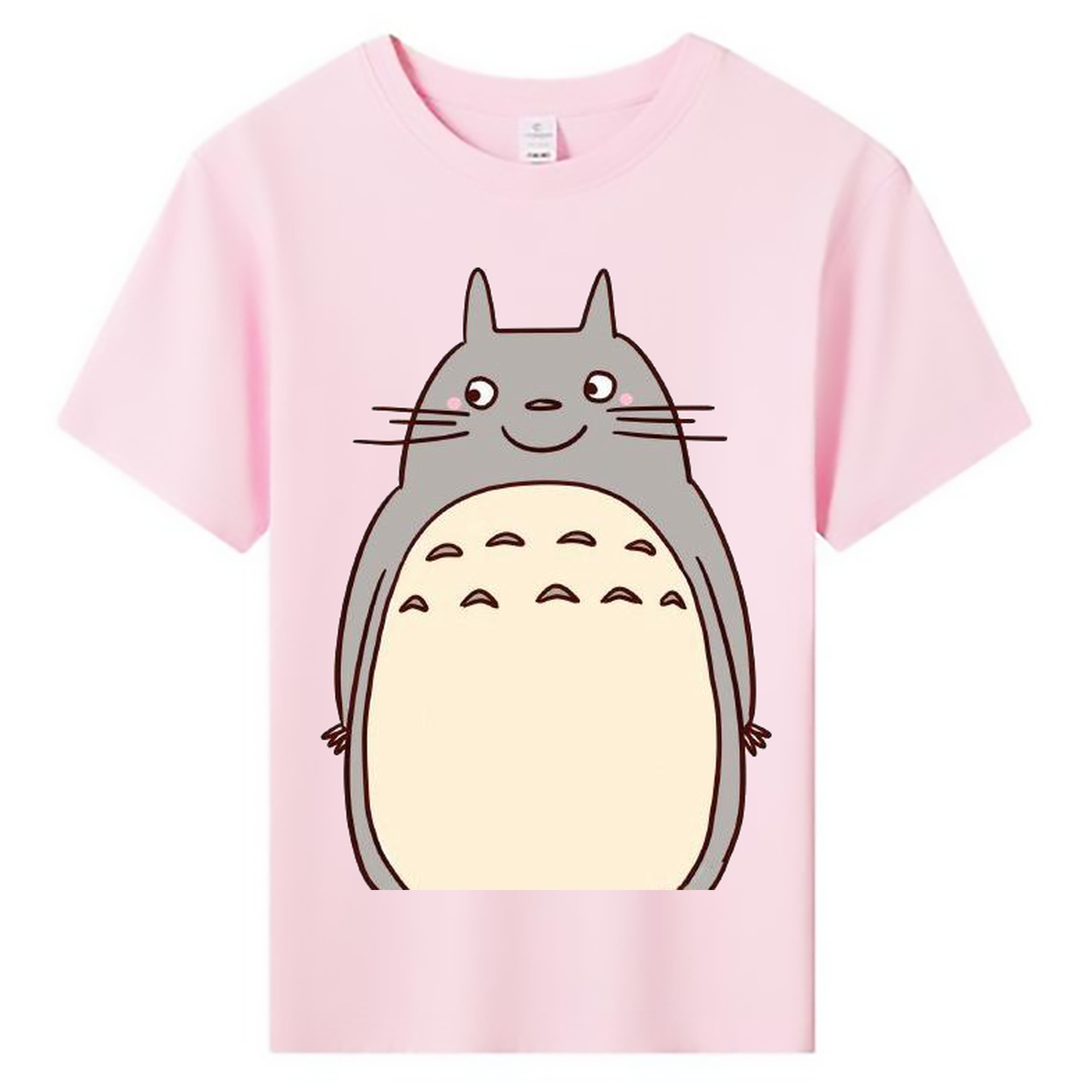 （画像用） となりのトトロ 草壁メイ 草壁サツキ My Neighbor Totoro Satsuki Kusakabe Mei Kusakabe 綿100％キッズTシャツ（フロントプリント）