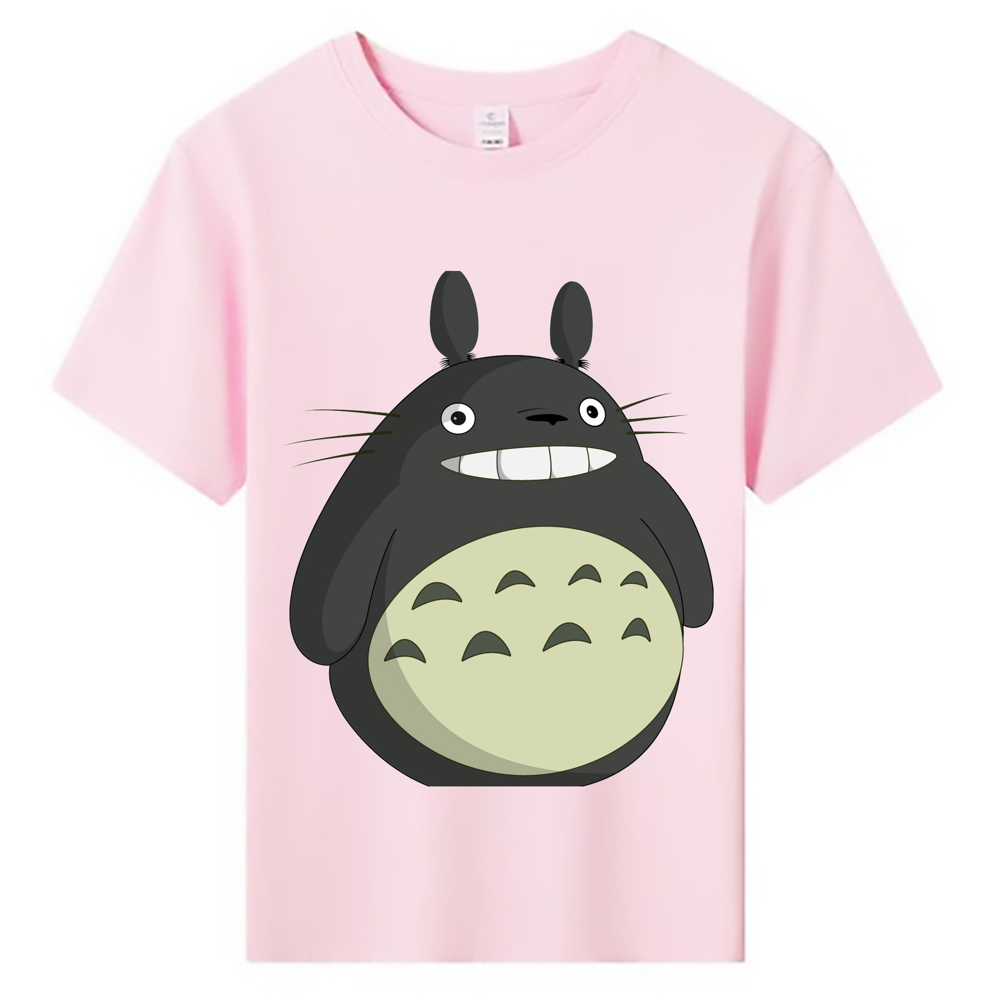 （画像用） となりのトトロ 草壁メイ 草壁サツキ My Neighbor Totoro Satsuki Kusakabe Mei Kusakabe 綿100％キッズTシャツ（フロントプリント）