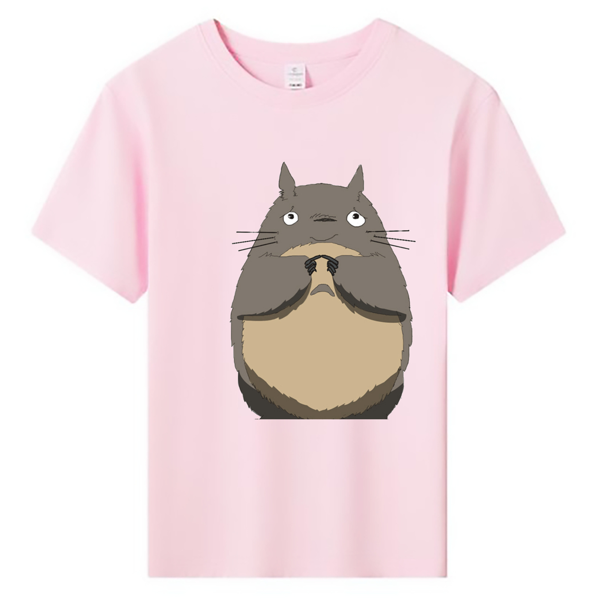 （画像用） となりのトトロ 草壁メイ 草壁サツキ My Neighbor Totoro Satsuki Kusakabe Mei Kusakabe 綿100％キッズTシャツ（フロントプリント）