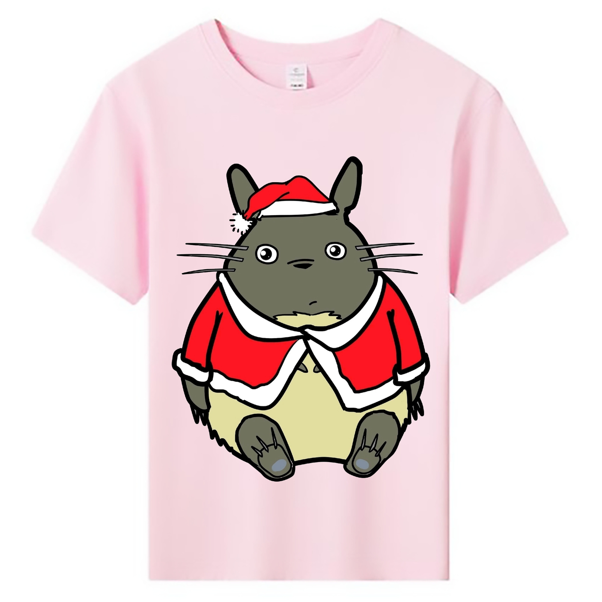 （画像用） となりのトトロ 草壁メイ 草壁サツキ My Neighbor Totoro Satsuki Kusakabe Mei Kusakabe 綿100％キッズTシャツ（フロントプリント）