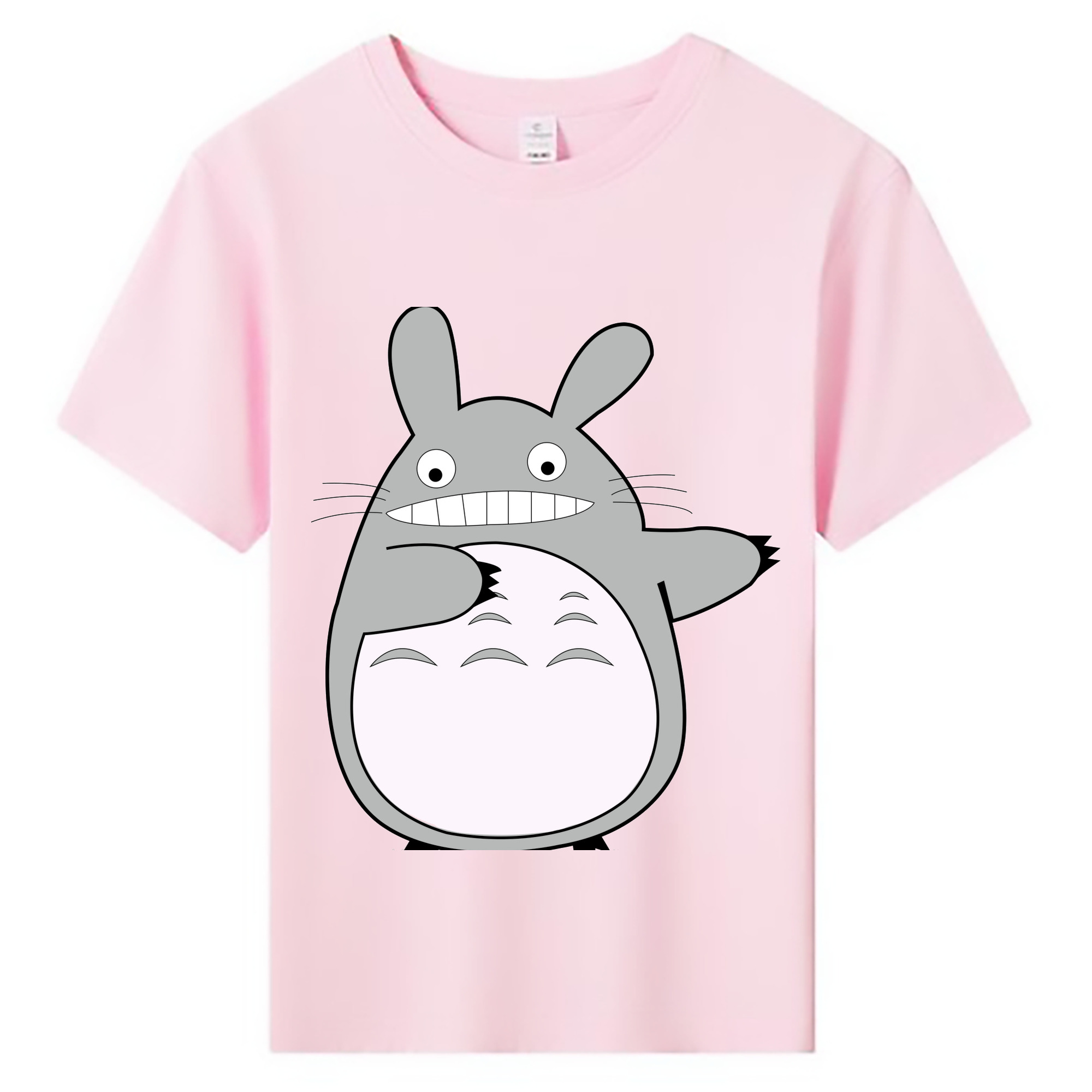 （画像用） となりのトトロ 草壁メイ 草壁サツキ My Neighbor Totoro Satsuki Kusakabe Mei Kusakabe 綿100％キッズTシャツ（フロントプリント）