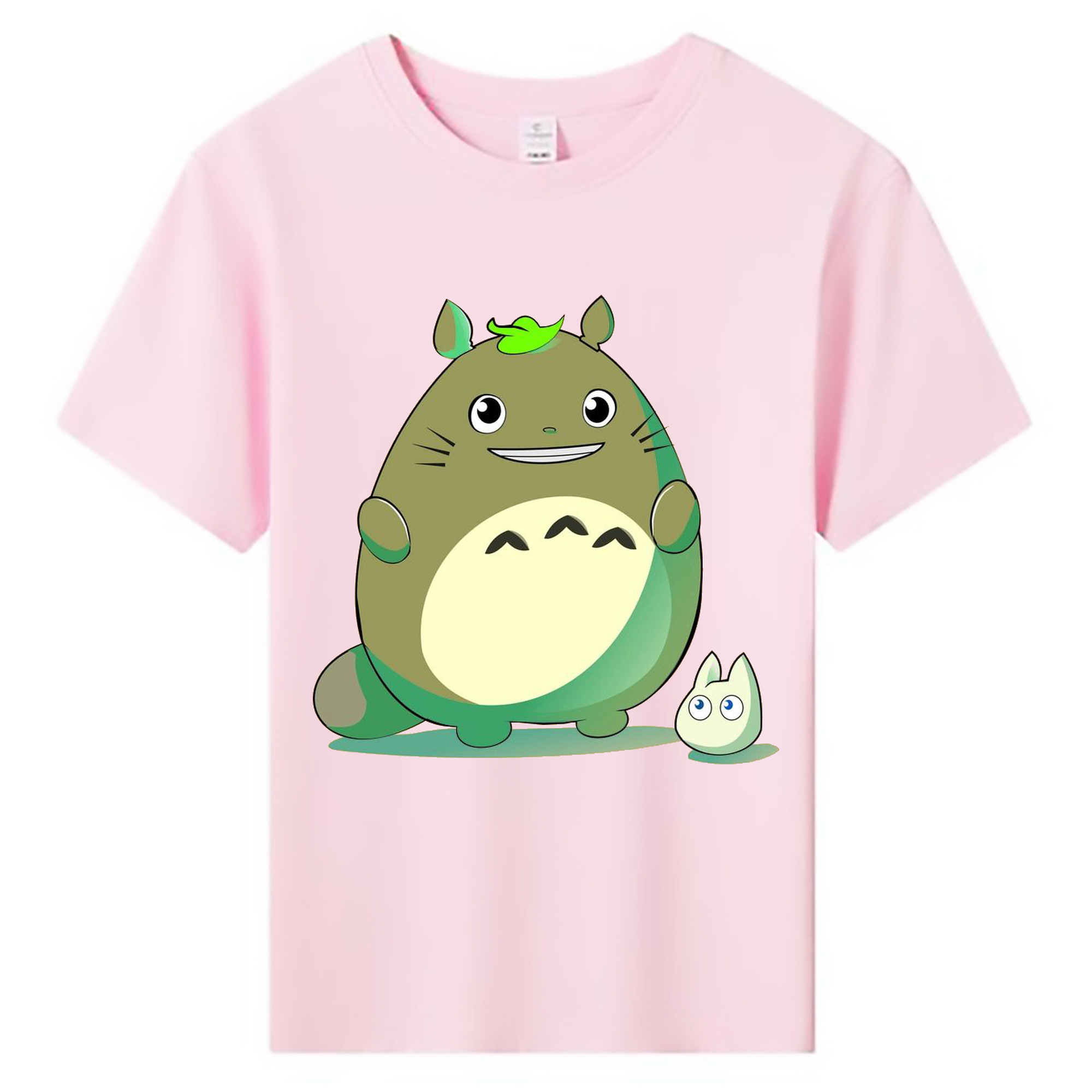 （画像用） となりのトトロ 草壁メイ 草壁サツキ My Neighbor Totoro Satsuki Kusakabe Mei Kusakabe 綿100％キッズTシャツ（フロントプリント）