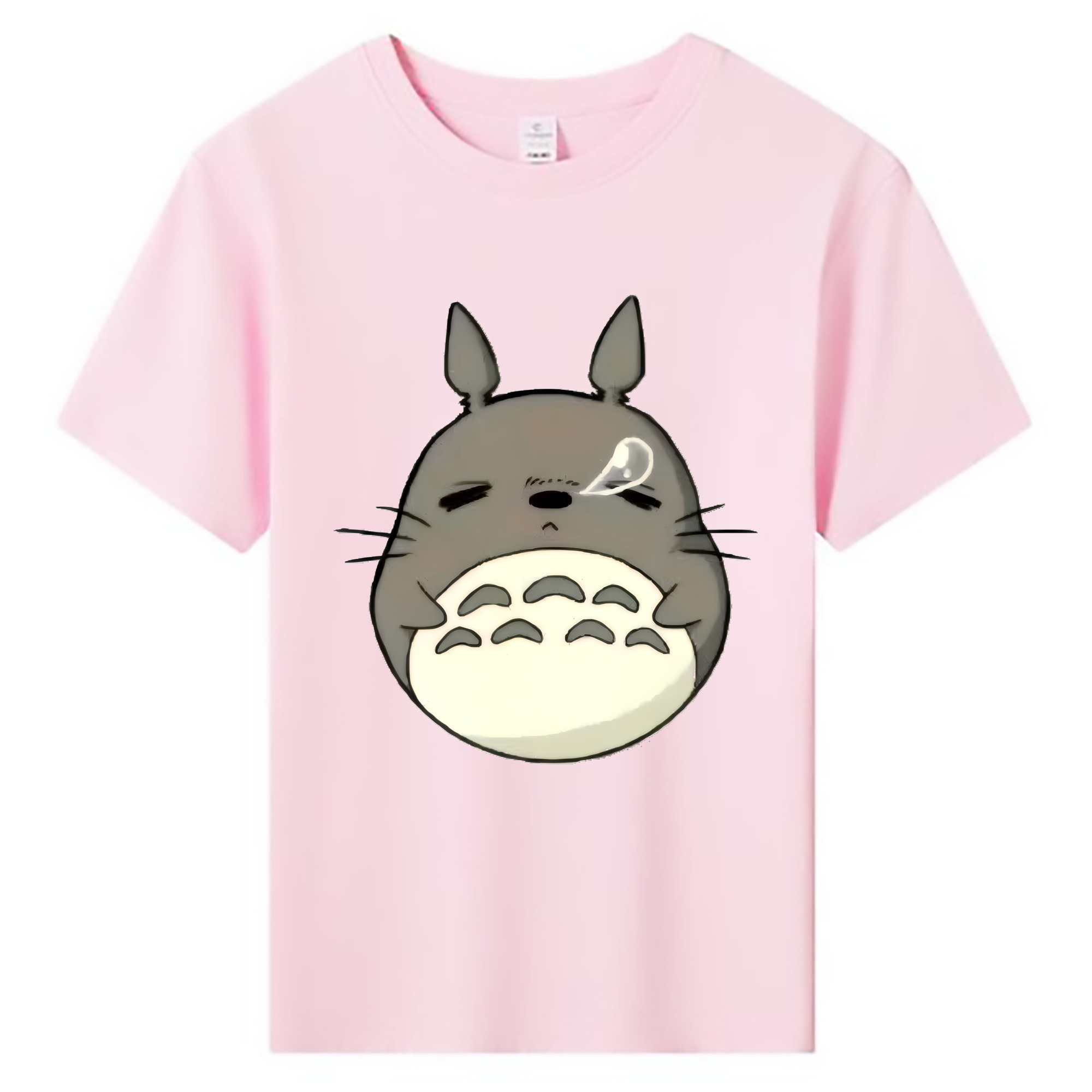 （画像用） となりのトトロ 草壁メイ 草壁サツキ My Neighbor Totoro Satsuki Kusakabe Mei Kusakabe 綿100％キッズTシャツ（フロントプリント）