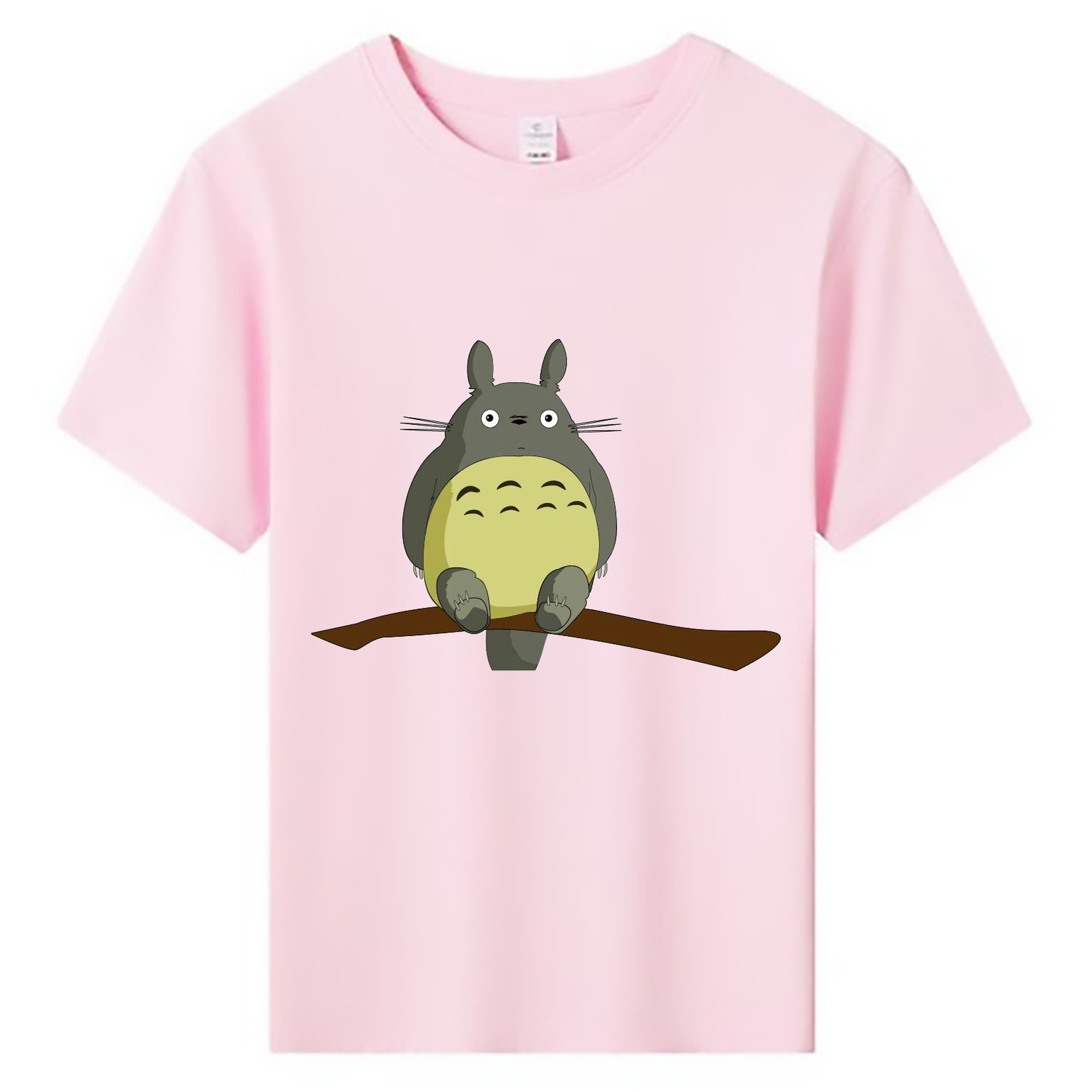 （画像用） となりのトトロ 草壁メイ 草壁サツキ My Neighbor Totoro Satsuki Kusakabe Mei Kusakabe 綿100％キッズTシャツ（フロントプリント）