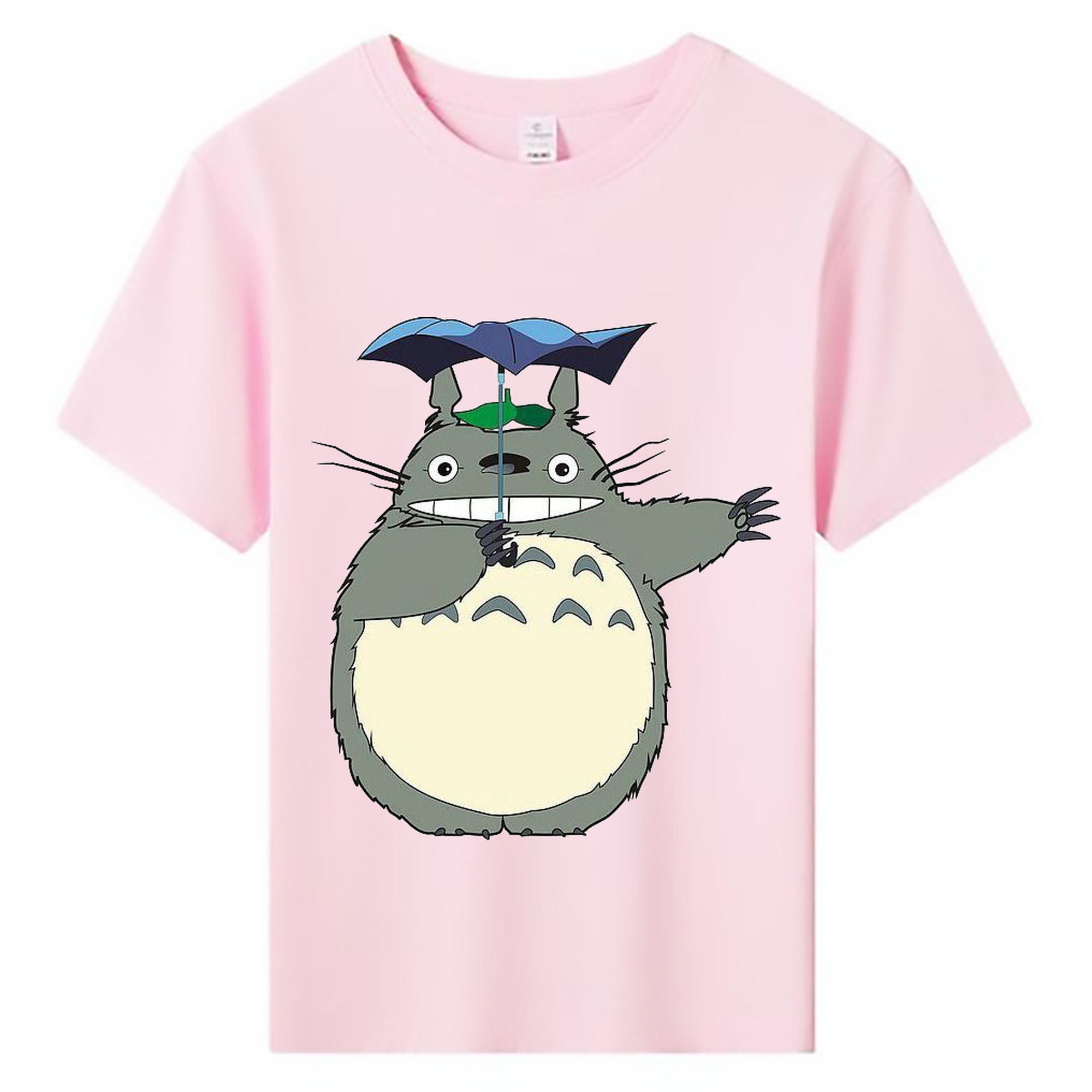 （画像用） となりのトトロ 草壁メイ 草壁サツキ My Neighbor Totoro Satsuki Kusakabe Mei Kusakabe 綿100％キッズTシャツ（フロントプリント）