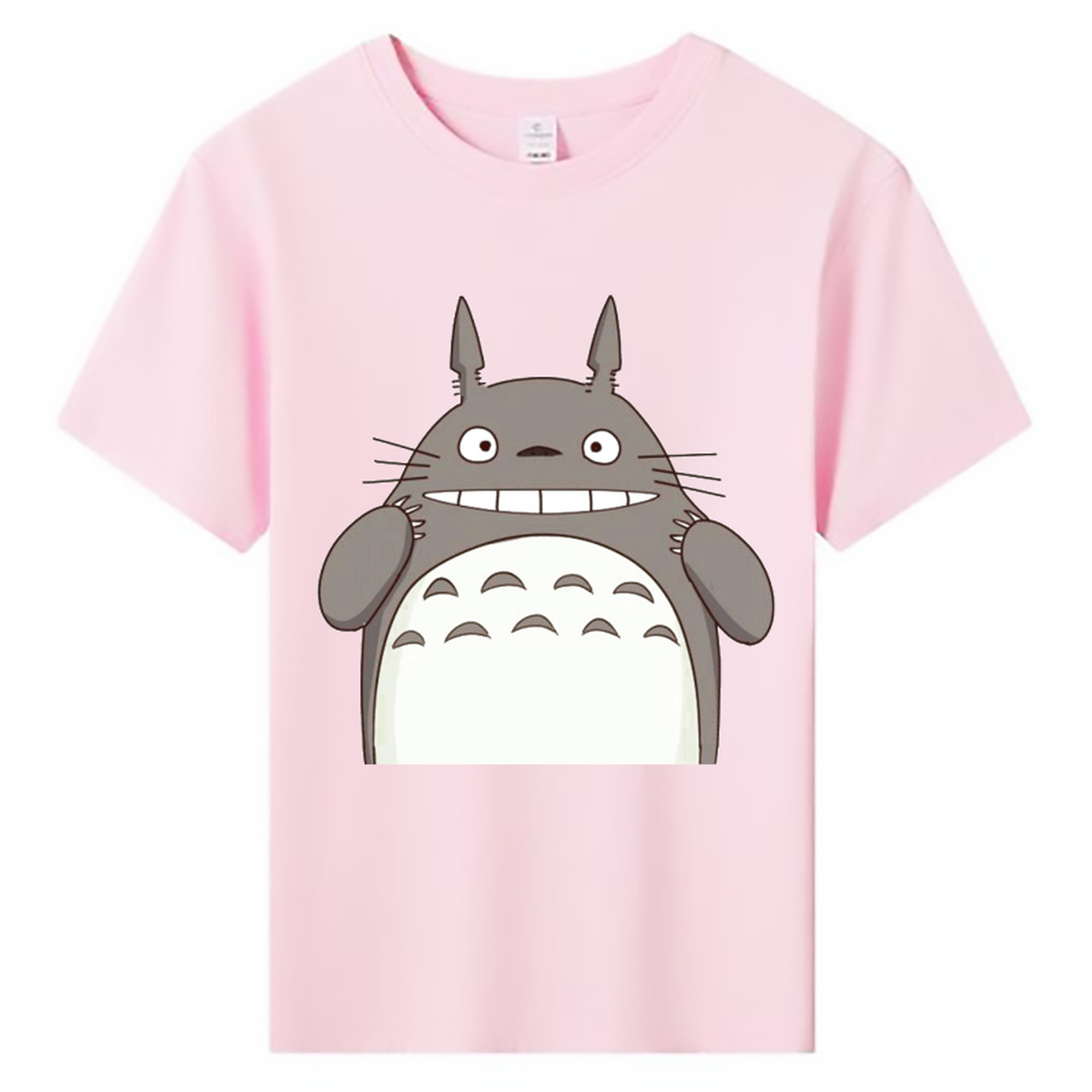 （画像用） となりのトトロ 草壁メイ 草壁サツキ My Neighbor Totoro Satsuki Kusakabe Mei Kusakabe 綿100％キッズTシャツ（フロントプリント）
