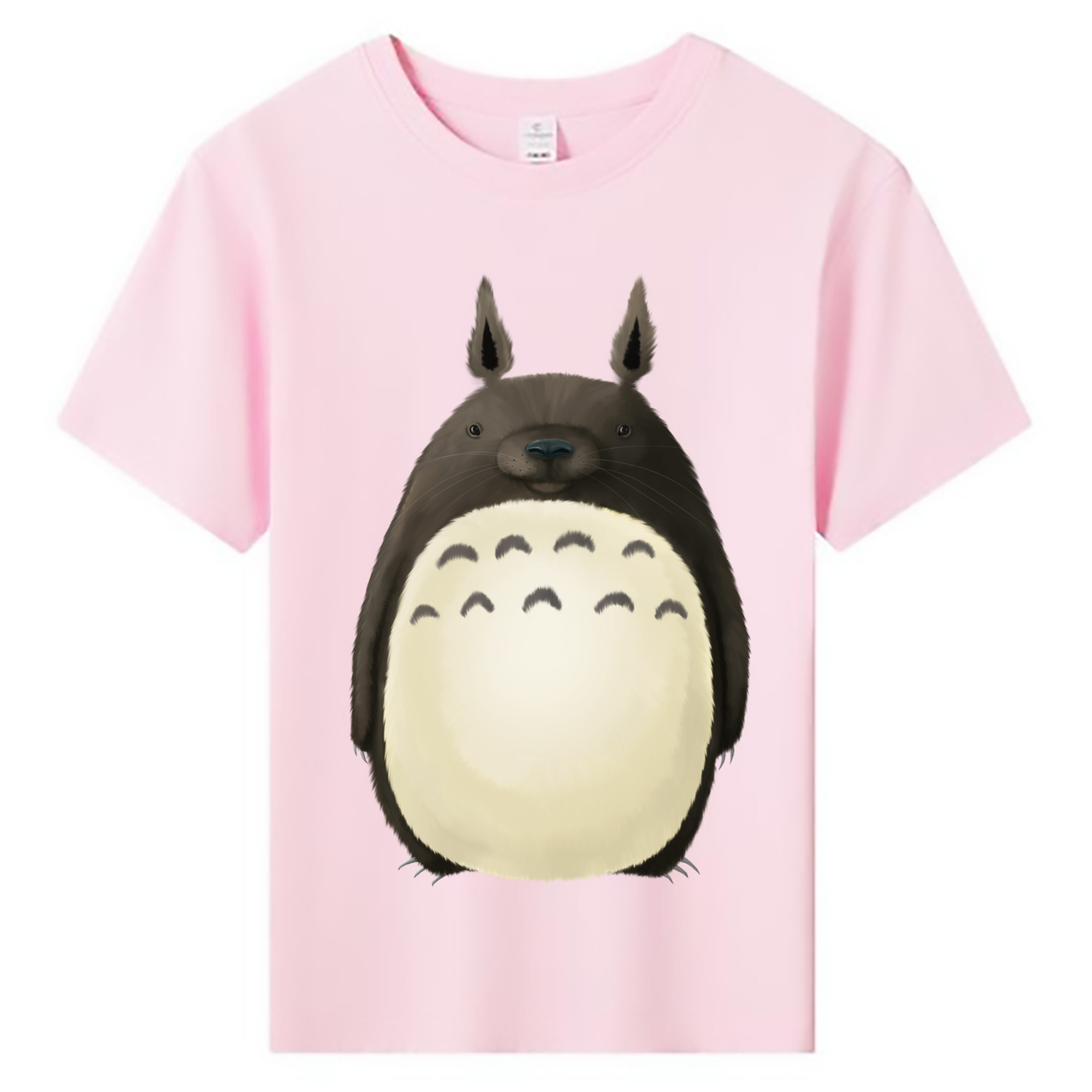 （画像用） となりのトトロ 草壁メイ 草壁サツキ My Neighbor Totoro Satsuki Kusakabe Mei Kusakabe 綿100％キッズTシャツ（フロントプリント）