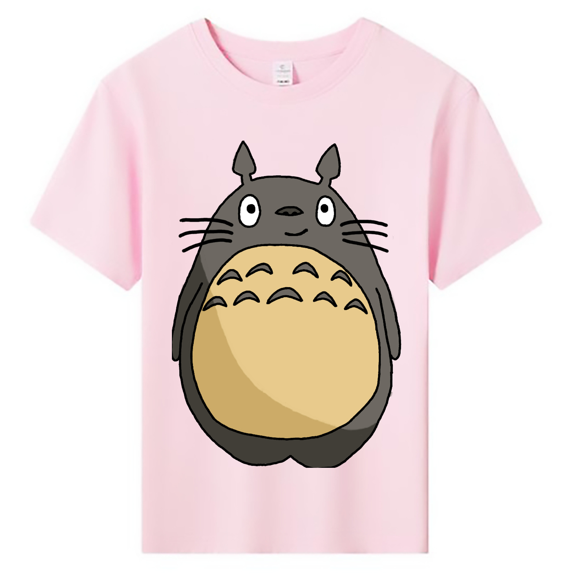 （画像用） となりのトトロ 草壁メイ 草壁サツキ My Neighbor Totoro Satsuki Kusakabe Mei Kusakabe 綿100％キッズTシャツ（フロントプリント）
