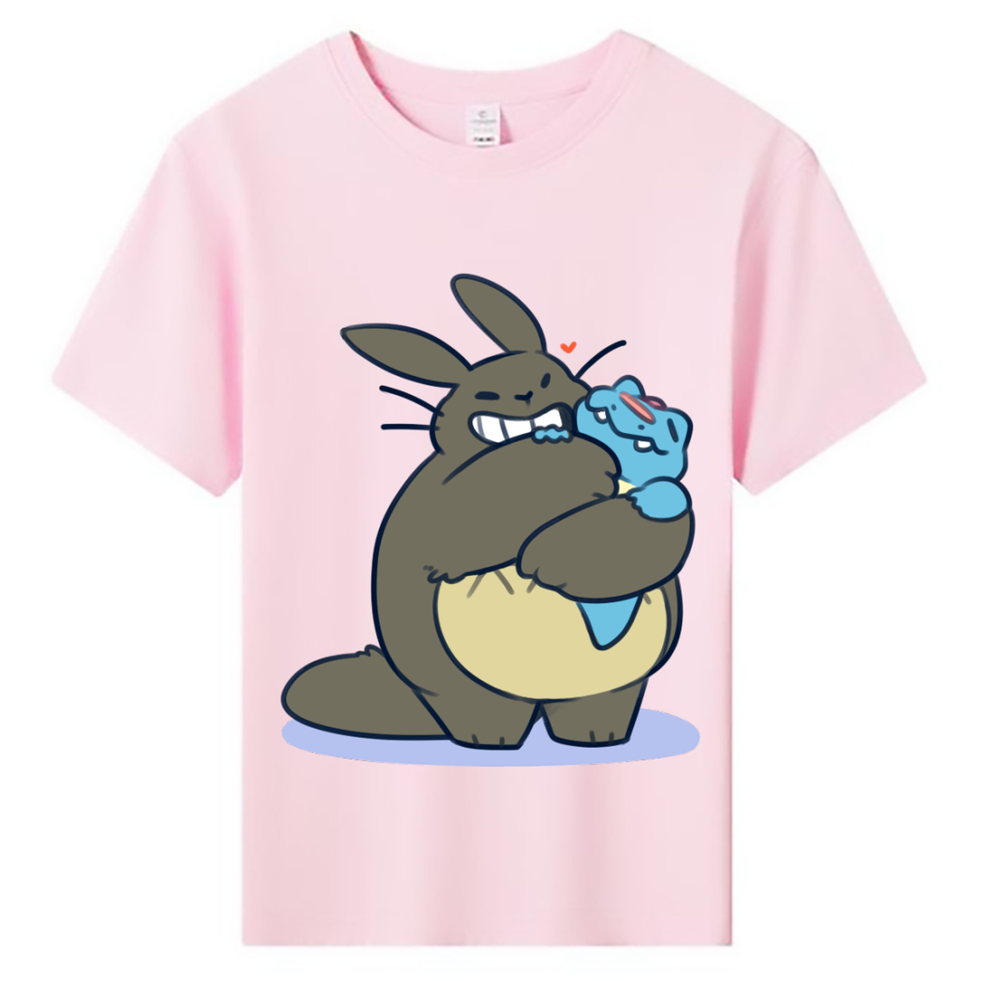 （画像用） となりのトトロ 草壁メイ 草壁サツキ My Neighbor Totoro Satsuki Kusakabe Mei Kusakabe 綿100％キッズTシャツ（フロントプリント）