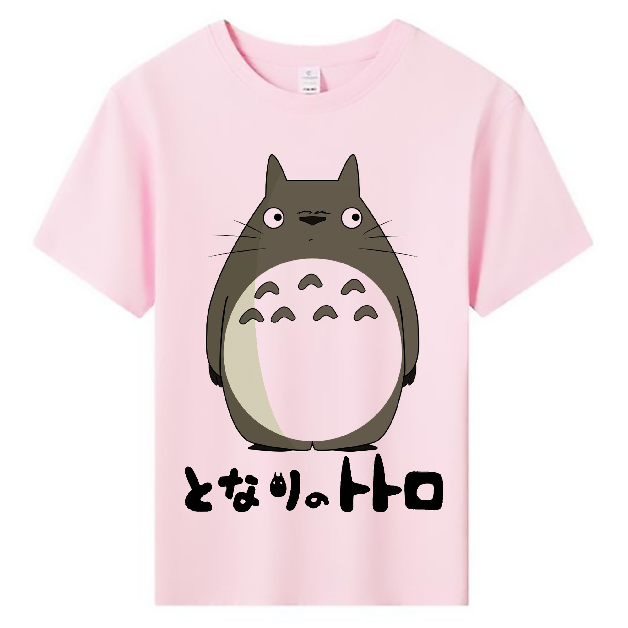 （画像用） となりのトトロ 草壁メイ 草壁サツキ My Neighbor Totoro Satsuki Kusakabe Mei Kusakabe 綿100％キッズTシャツ（フロントプリント）