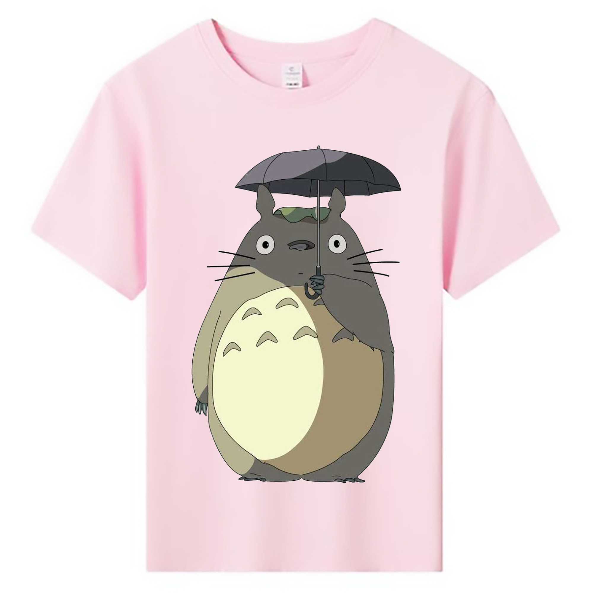 （画像用） となりのトトロ 草壁メイ 草壁サツキ My Neighbor Totoro Satsuki Kusakabe Mei Kusakabe 綿100％キッズTシャツ（フロントプリント）