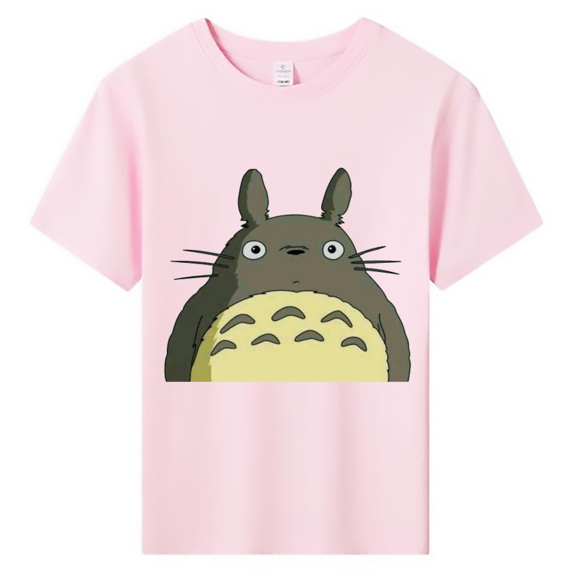 （画像用） となりのトトロ 草壁メイ 草壁サツキ My Neighbor Totoro Satsuki Kusakabe Mei Kusakabe 綿100％キッズTシャツ（フロントプリント）