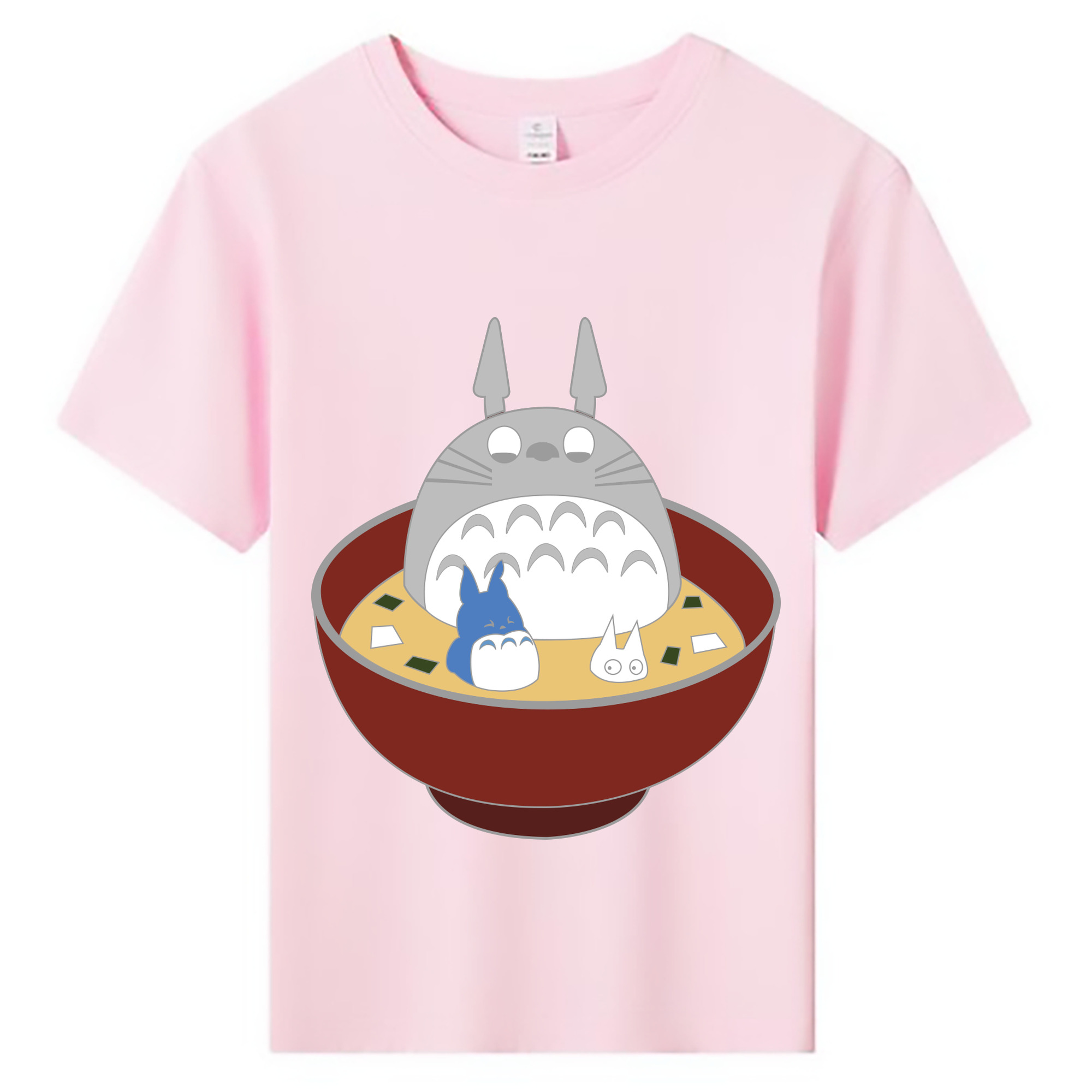 （画像用） となりのトトロ 草壁メイ 草壁サツキ My Neighbor Totoro Satsuki Kusakabe Mei Kusakabe 綿100％キッズTシャツ（フロントプリント）