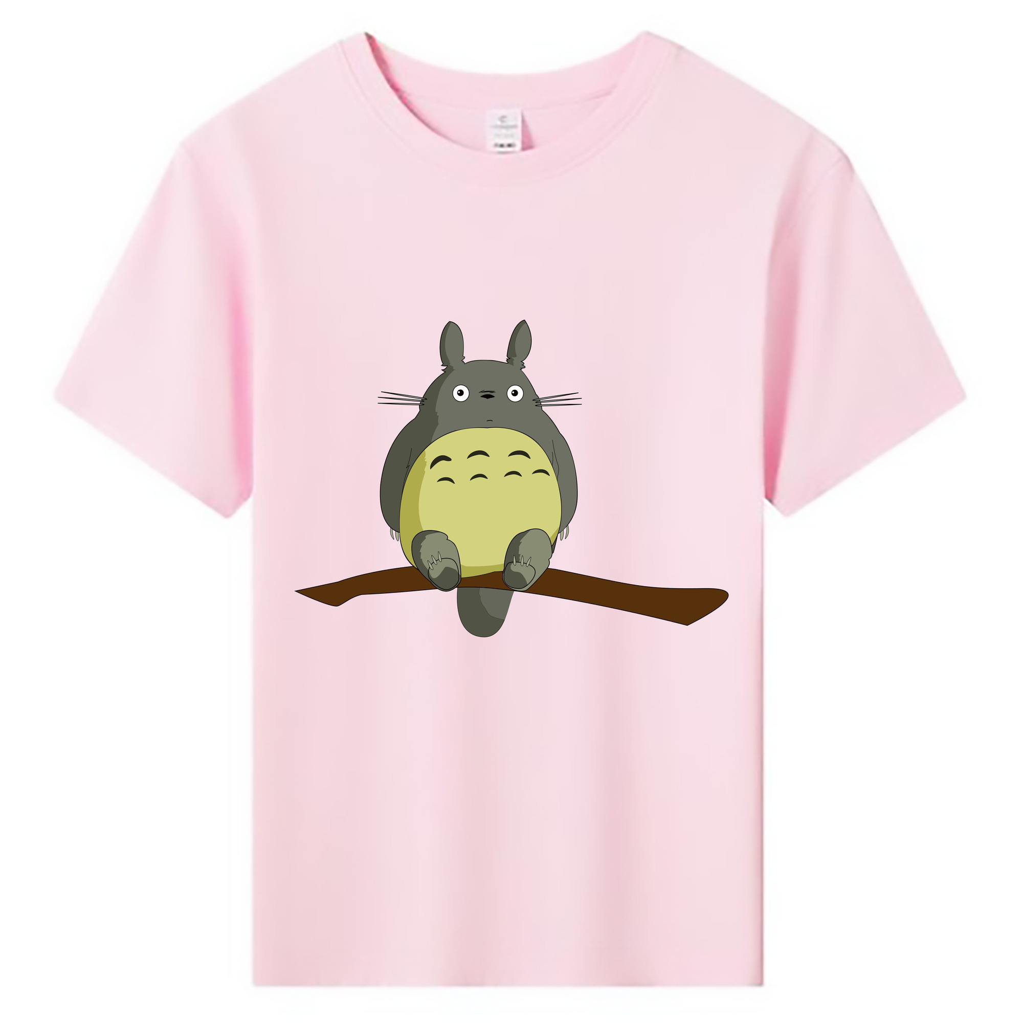 （画像用） となりのトトロ 草壁メイ 草壁サツキ My Neighbor Totoro Satsuki Kusakabe Mei Kusakabe 綿100％キッズTシャツ（フロントプリント）