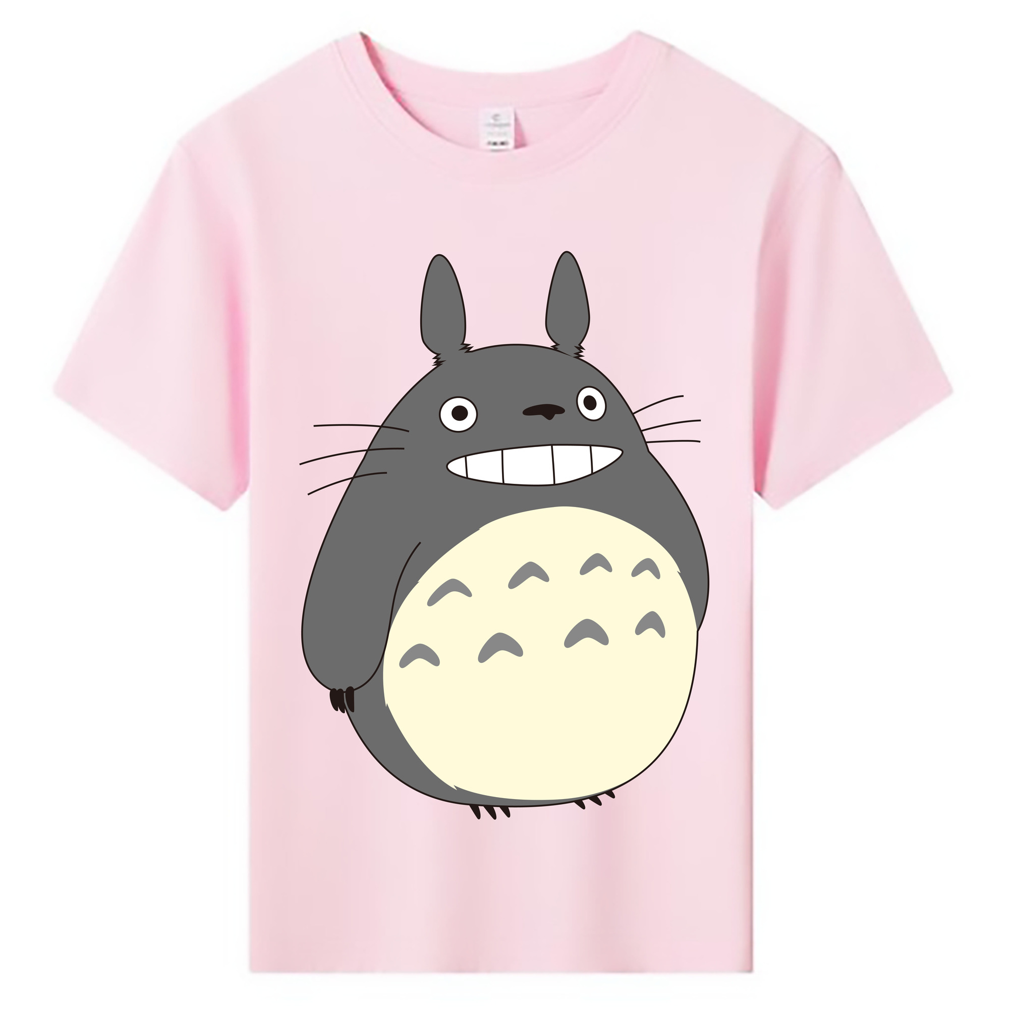 （画像用） となりのトトロ 草壁メイ 草壁サツキ My Neighbor Totoro Satsuki Kusakabe Mei Kusakabe 綿100％キッズTシャツ（フロントプリント）