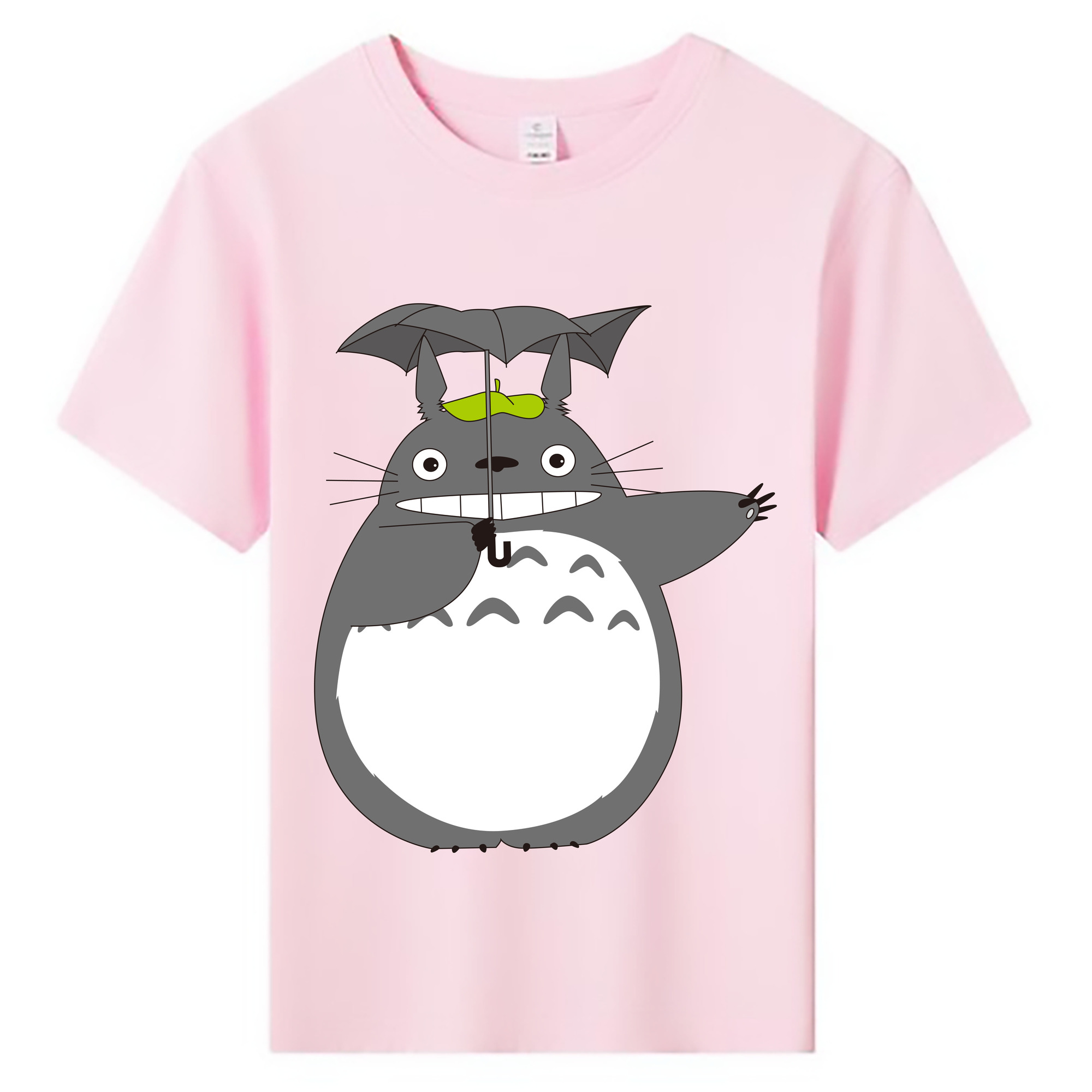 （画像用） となりのトトロ 草壁メイ 草壁サツキ My Neighbor Totoro Satsuki Kusakabe Mei Kusakabe 綿100％キッズTシャツ（フロントプリント）