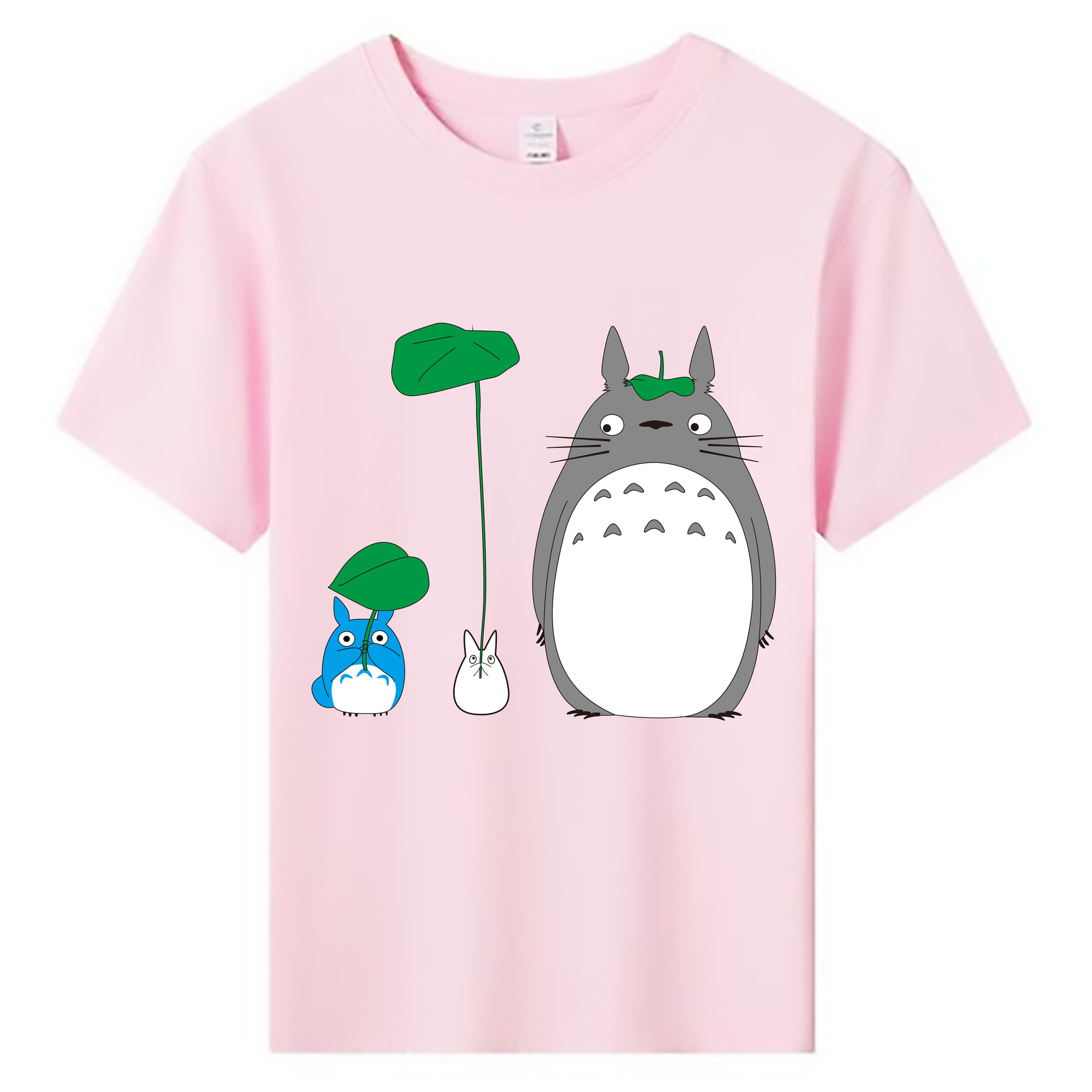 （画像用） となりのトトロ 草壁メイ 草壁サツキ My Neighbor Totoro Satsuki Kusakabe Mei Kusakabe 綿100％キッズTシャツ（フロントプリント）