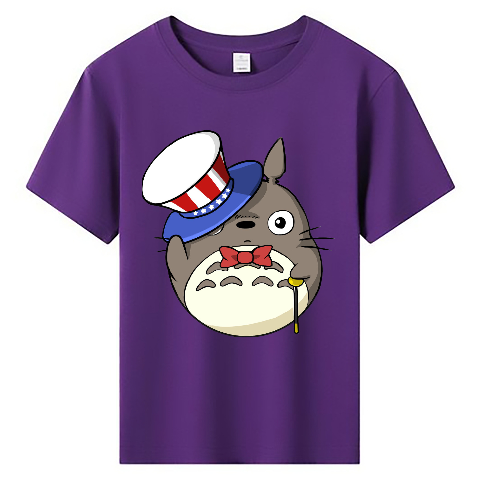 （画像用） となりのトトロ 草壁メイ 草壁サツキ My Neighbor Totoro Satsuki Kusakabe Mei Kusakabe 綿100％キッズTシャツ（フロントプリント）