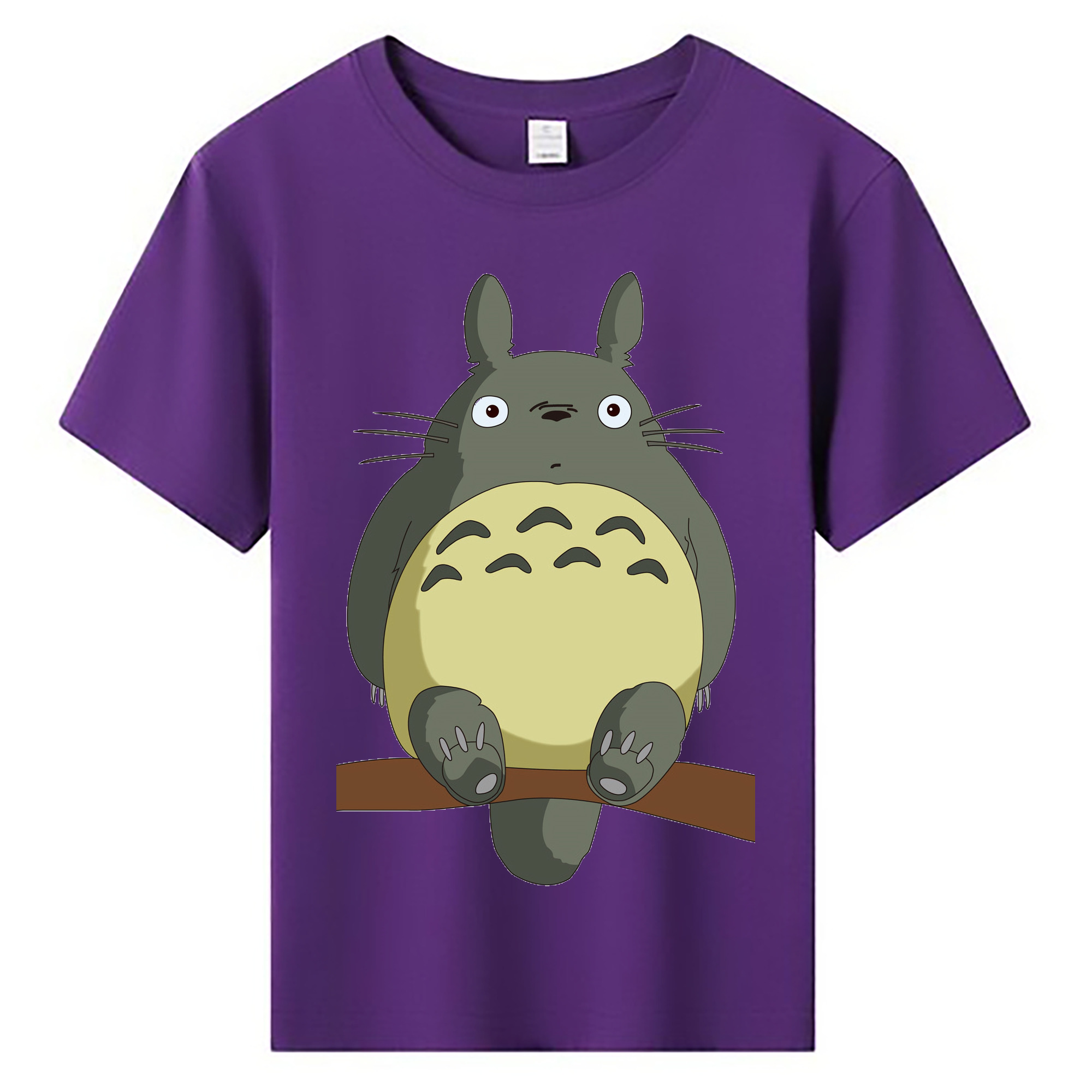 （画像用） となりのトトロ 草壁メイ 草壁サツキ My Neighbor Totoro Satsuki Kusakabe Mei Kusakabe 綿100％キッズTシャツ（フロントプリント）