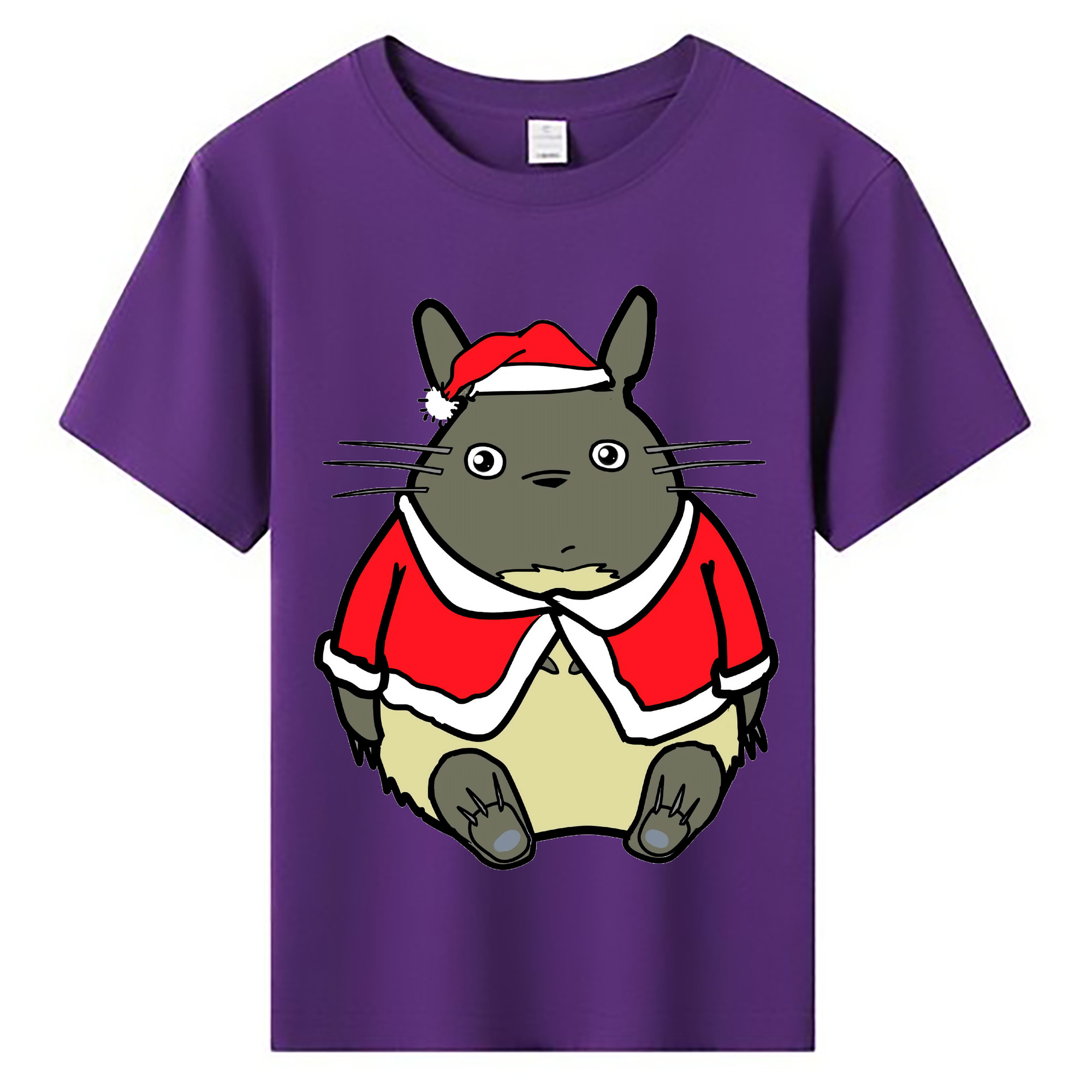 （画像用） となりのトトロ 草壁メイ 草壁サツキ My Neighbor Totoro Satsuki Kusakabe Mei Kusakabe 綿100％キッズTシャツ（フロントプリント）