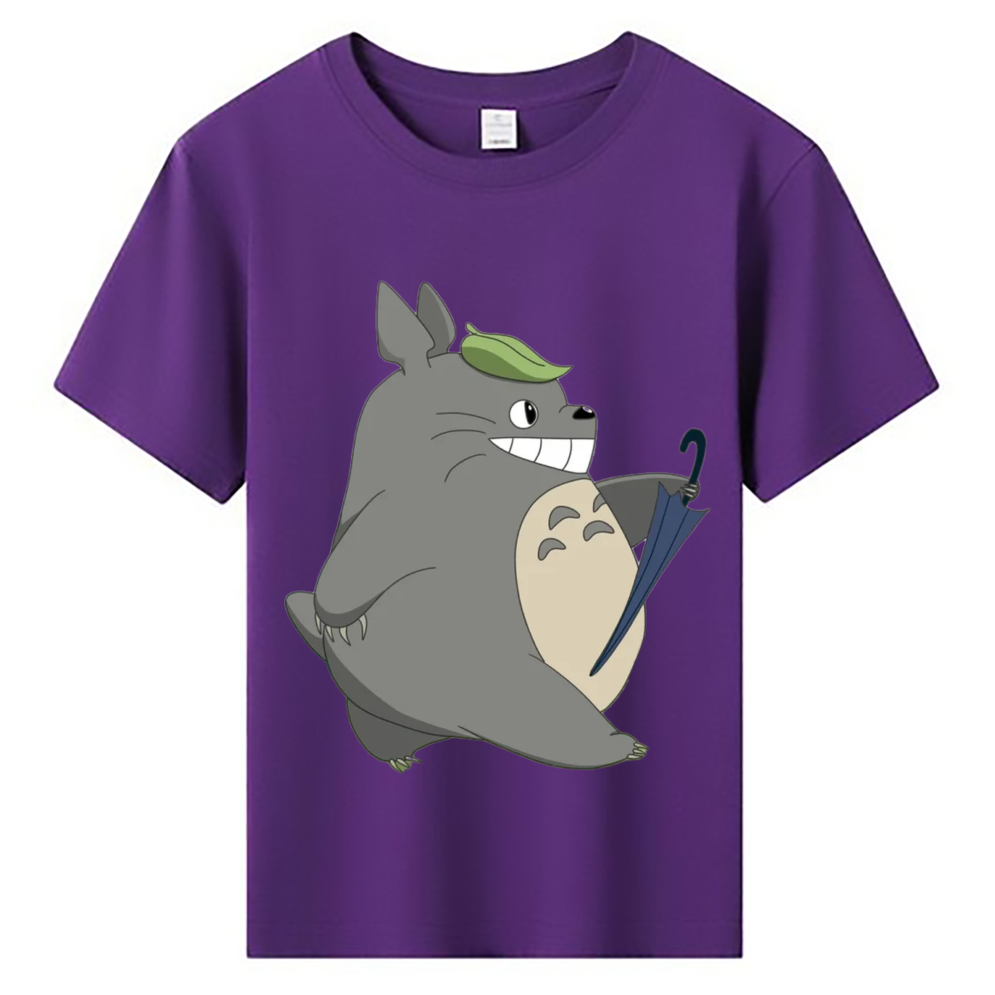 （画像用） となりのトトロ 草壁メイ 草壁サツキ My Neighbor Totoro Satsuki Kusakabe Mei Kusakabe 綿100％キッズTシャツ（フロントプリント）