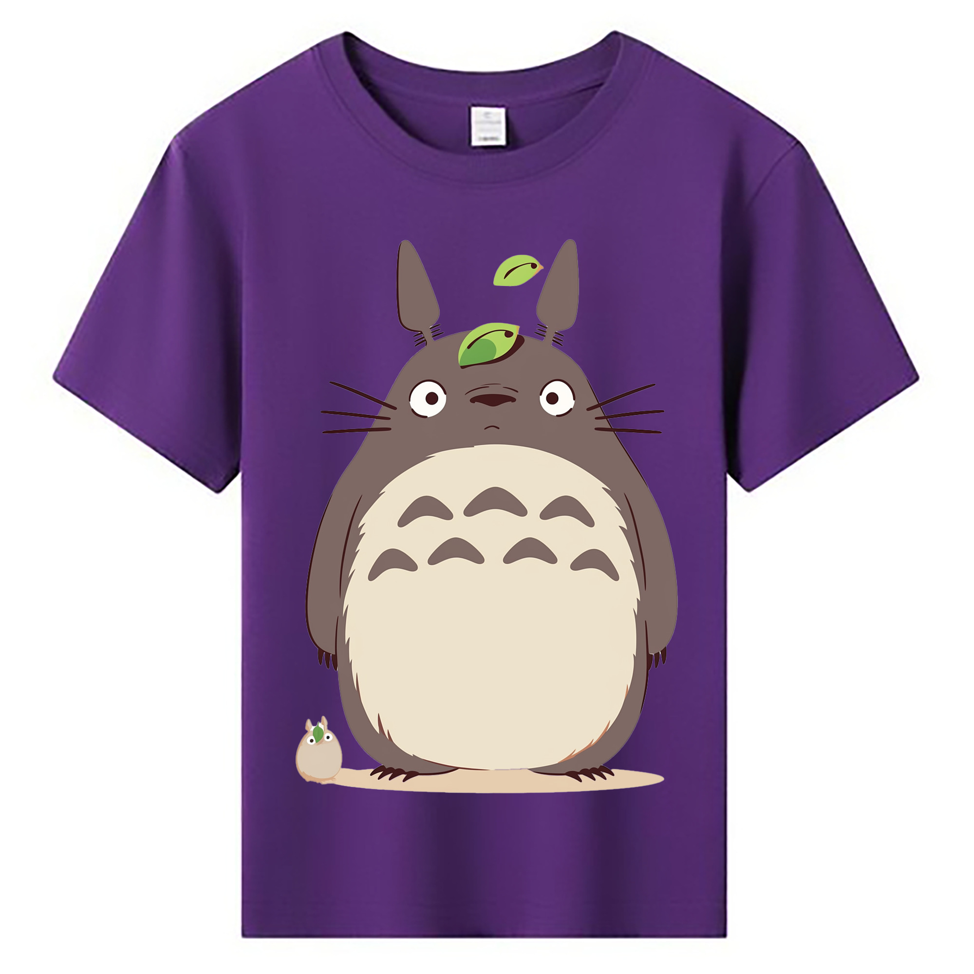 （画像用） となりのトトロ 草壁メイ 草壁サツキ My Neighbor Totoro Satsuki Kusakabe Mei Kusakabe 綿100％キッズTシャツ（フロントプリント）