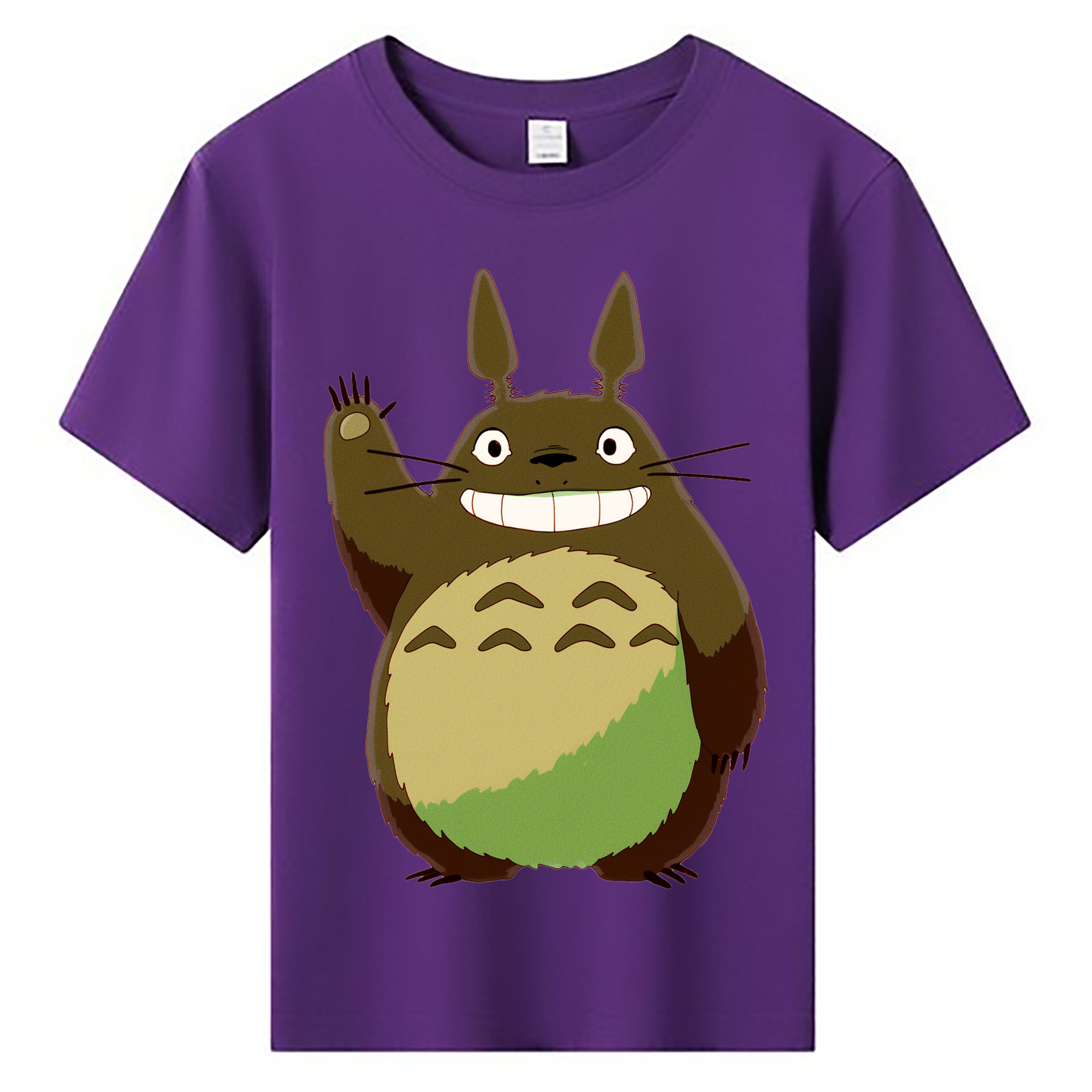 （画像用） となりのトトロ 草壁メイ 草壁サツキ My Neighbor Totoro Satsuki Kusakabe Mei Kusakabe 綿100％キッズTシャツ（フロントプリント）