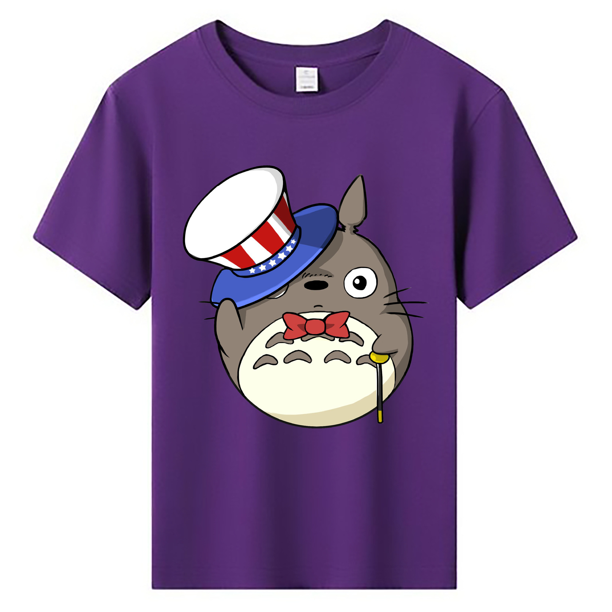 （画像用） となりのトトロ 草壁メイ 草壁サツキ My Neighbor Totoro Satsuki Kusakabe Mei Kusakabe 綿100％キッズTシャツ（フロントプリント）
