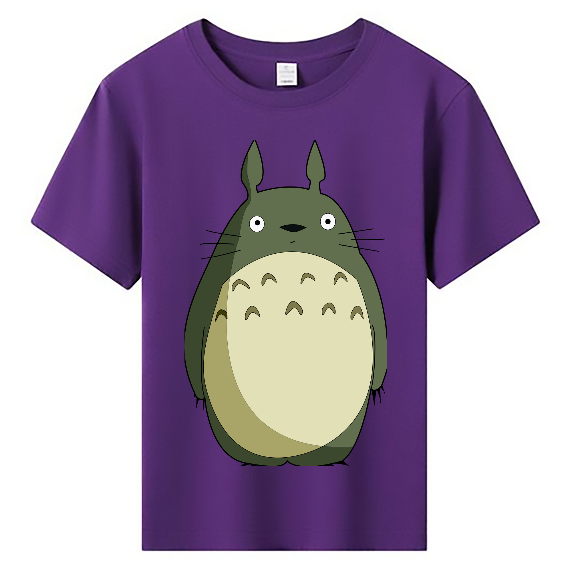 （画像用） となりのトトロ 草壁メイ 草壁サツキ My Neighbor Totoro Satsuki Kusakabe Mei Kusakabe 綿100％キッズTシャツ（フロントプリント）