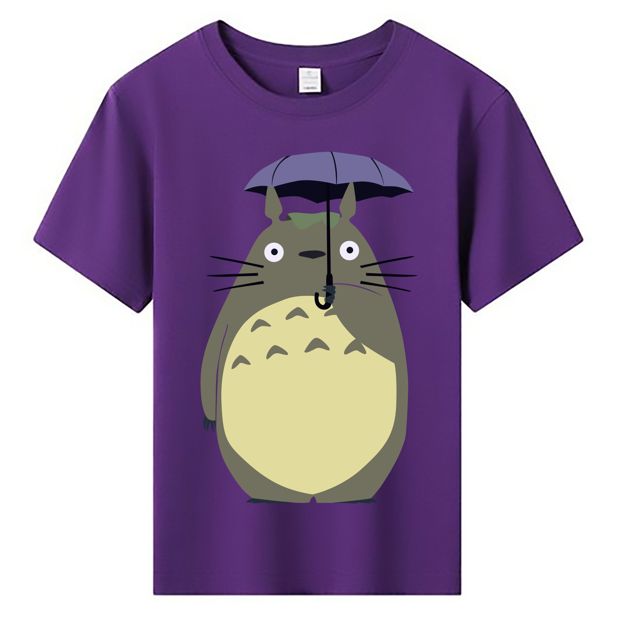 （画像用） となりのトトロ 草壁メイ 草壁サツキ My Neighbor Totoro Satsuki Kusakabe Mei Kusakabe 綿100％キッズTシャツ（フロントプリント）