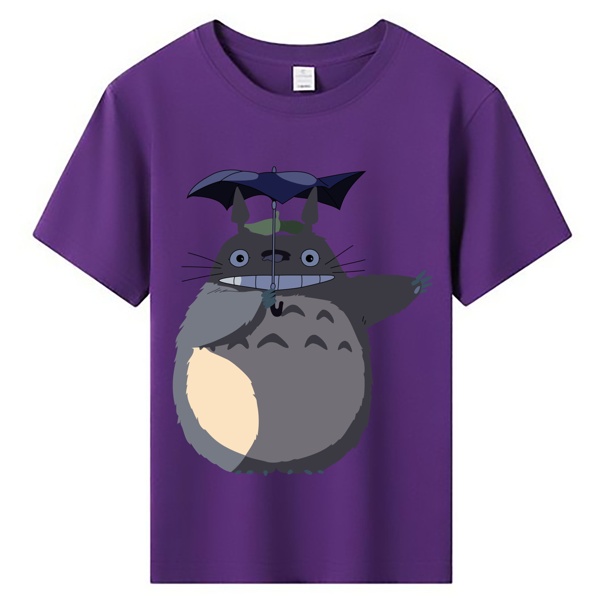 （画像用） となりのトトロ 草壁メイ 草壁サツキ My Neighbor Totoro Satsuki Kusakabe Mei Kusakabe 綿100％キッズTシャツ（フロントプリント）