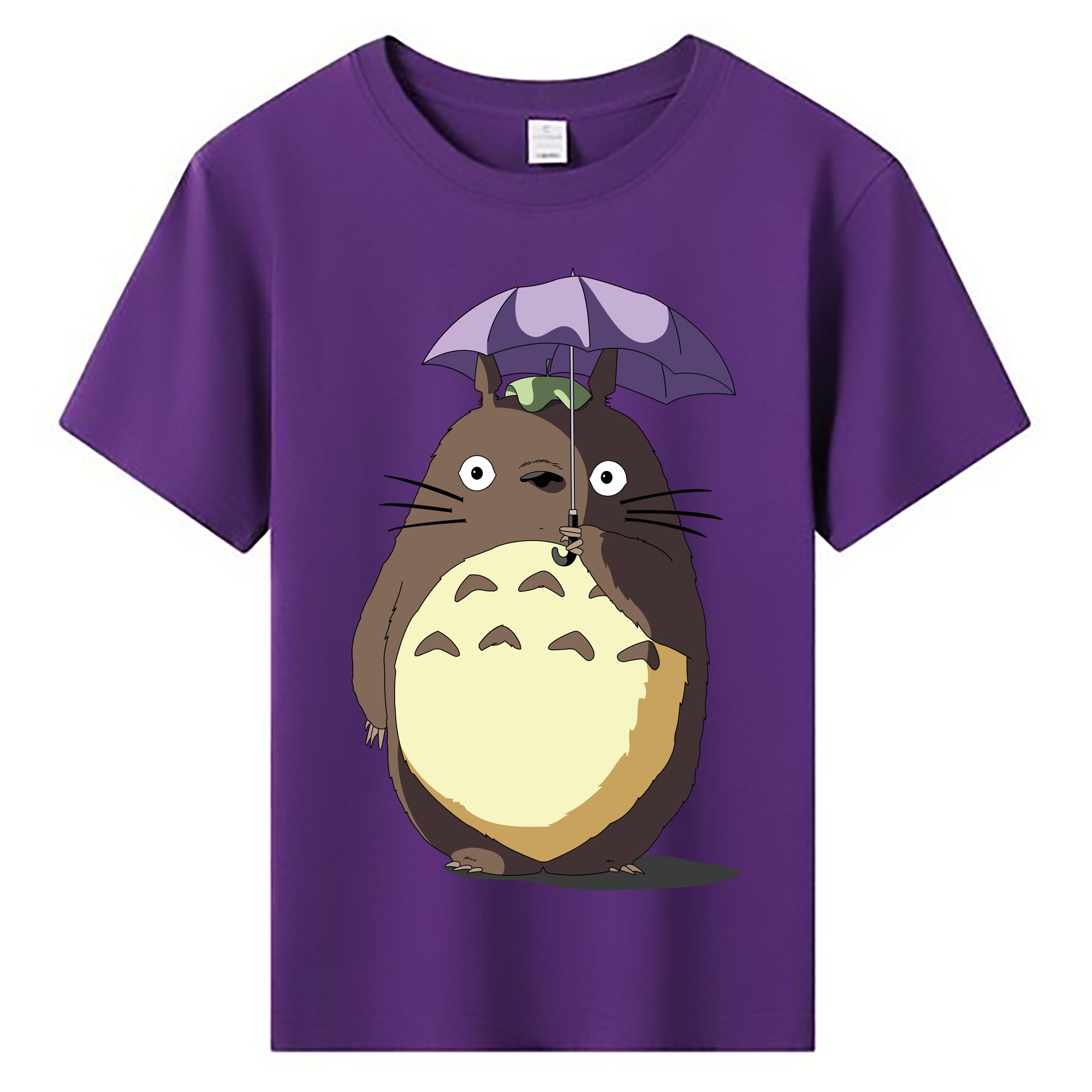 （画像用） となりのトトロ 草壁メイ 草壁サツキ My Neighbor Totoro Satsuki Kusakabe Mei Kusakabe 綿100％キッズTシャツ（フロントプリント）